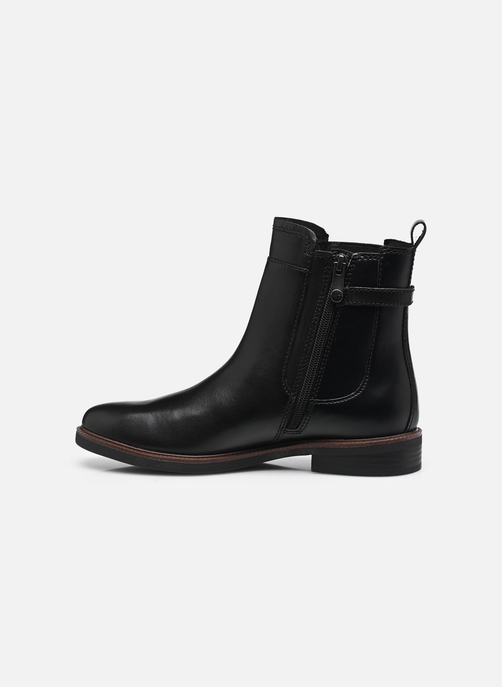 Stiefeletten und Stiefel 25311-45 damen schwarz Marco Tozzi Stiefeletten und Stiefel 25311-45 damen schwarz BLACK/COGNAC C