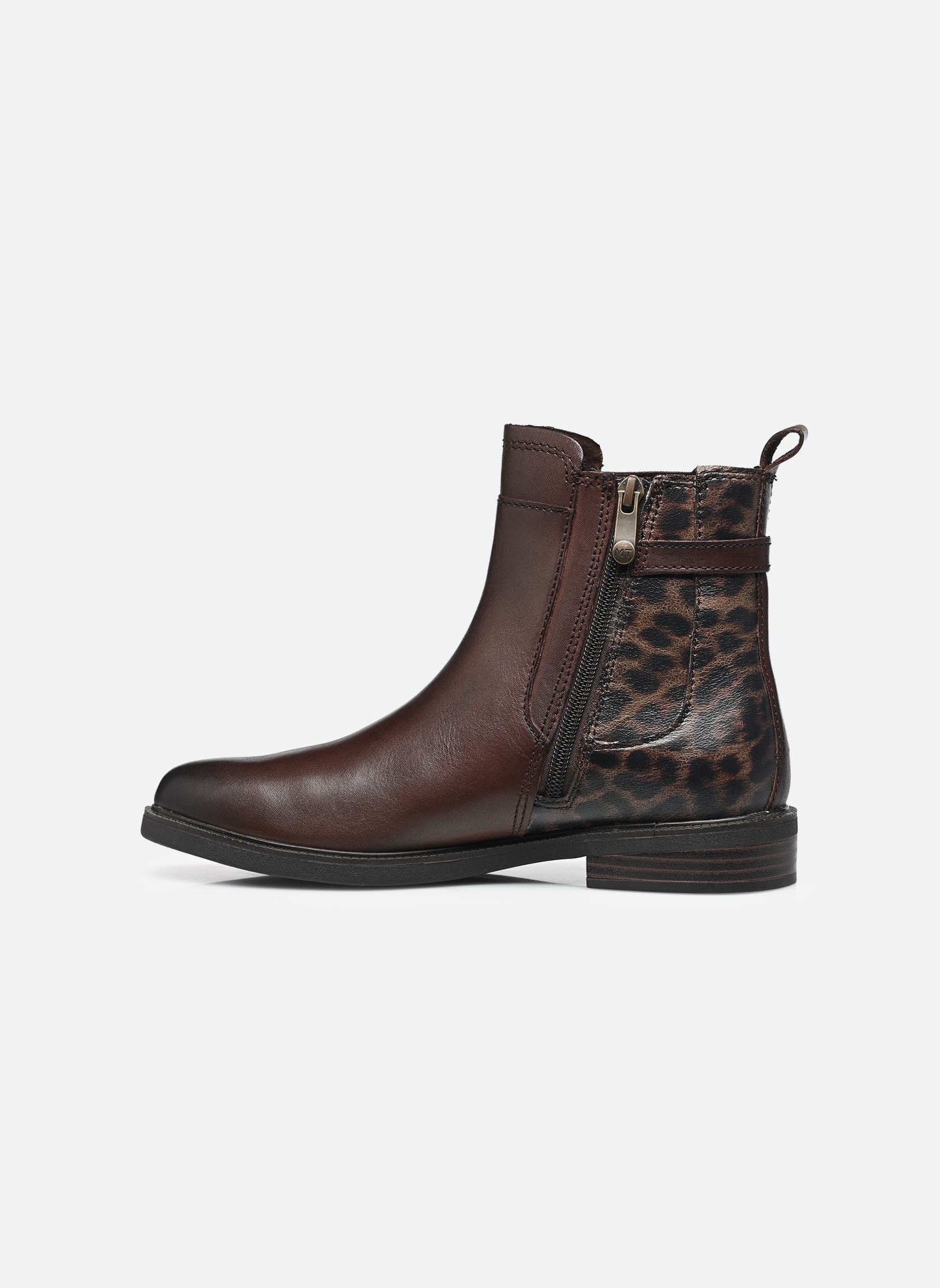 Bottines et boots 25311-45 femme marron Marco Tozzi Bottines et boots 25311-45 femme marron MOCCA/LEO