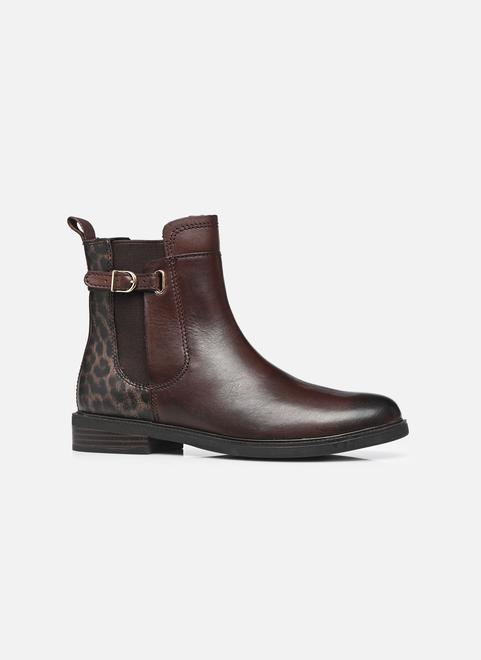 Bottines et boots 25311-45 femme marron Marco Tozzi Bottines et boots 25311-45 femme marron MOCCA/LEO