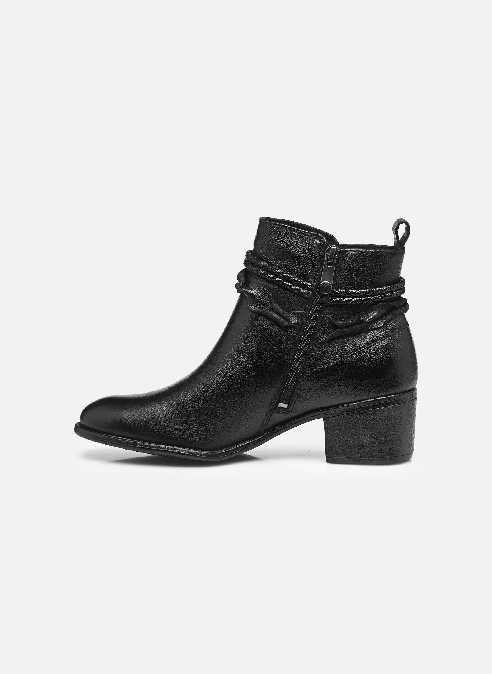 Enkellaarzen en boots 25350-45 dames zwart Marco Tozzi Enkellaarzen en boots 25350-45 dames zwart BLACK