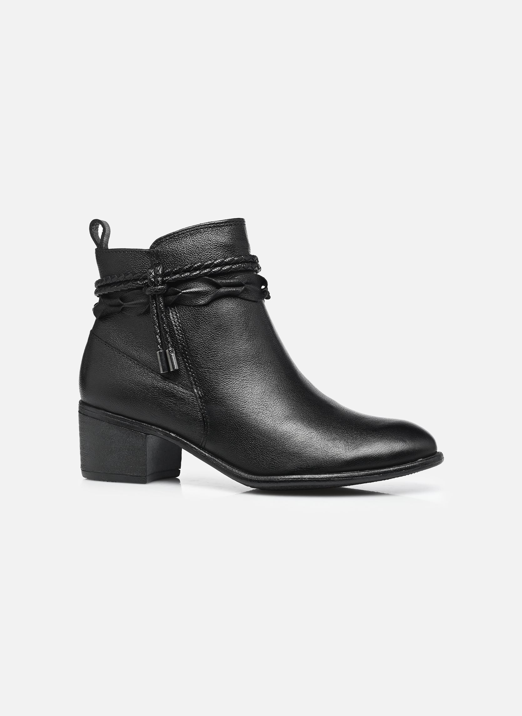 Enkellaarzen en boots 25350-45 dames zwart Marco Tozzi Enkellaarzen en boots 25350-45 dames zwart BLACK
