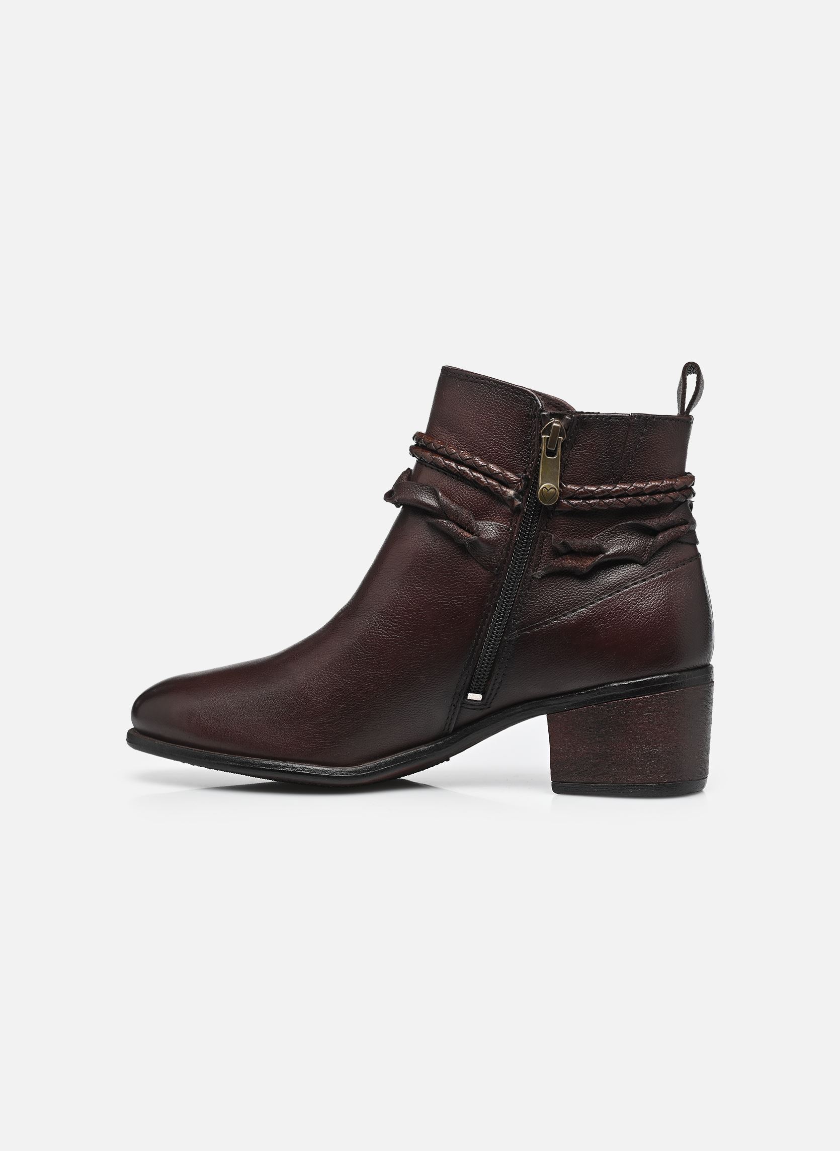 Bottines et boots 25350-45 femme marron Marco Tozzi Bottines et boots 25350-45 femme marron MOCCA