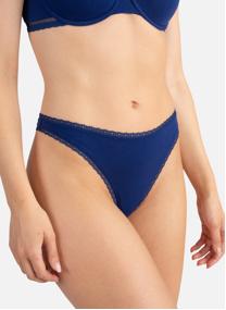 Culottes CHARLOTTE femme bleu Passionata Culottes CHARLOTTE femme bleu Bleu foncé