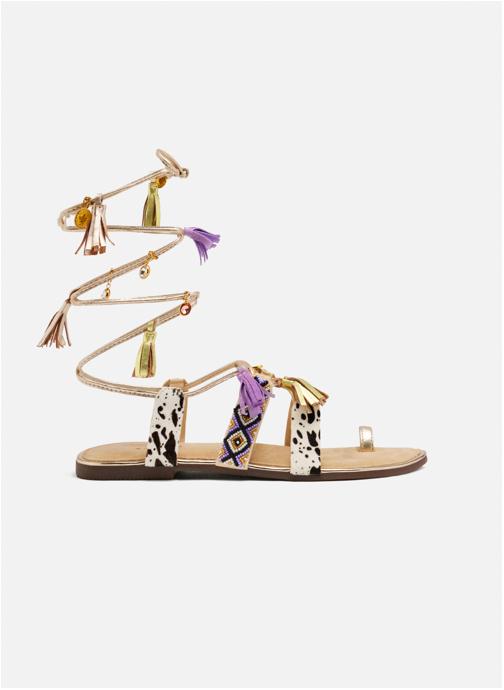 Gioseppo Sandales Sandals - Sandales Cuir Avec Perles Et Franges Montello - Vaca femme multicolore