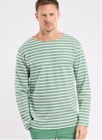 Tee-shirts Marinière 52297 dark blue/marine deep homme bleu