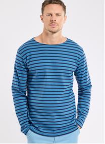 Tee-shirts Marinière 52297 dark blue/marine deep homme bleu