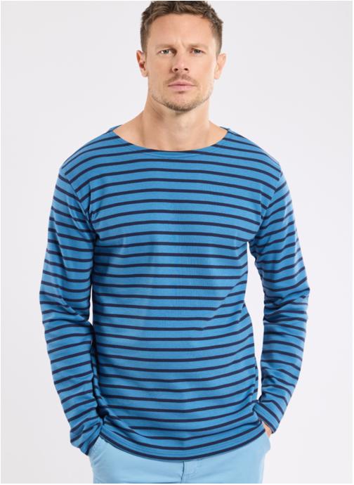 Armor Lux Tee-shirts Marinière 52297 dark blue/marine deep homme bleu