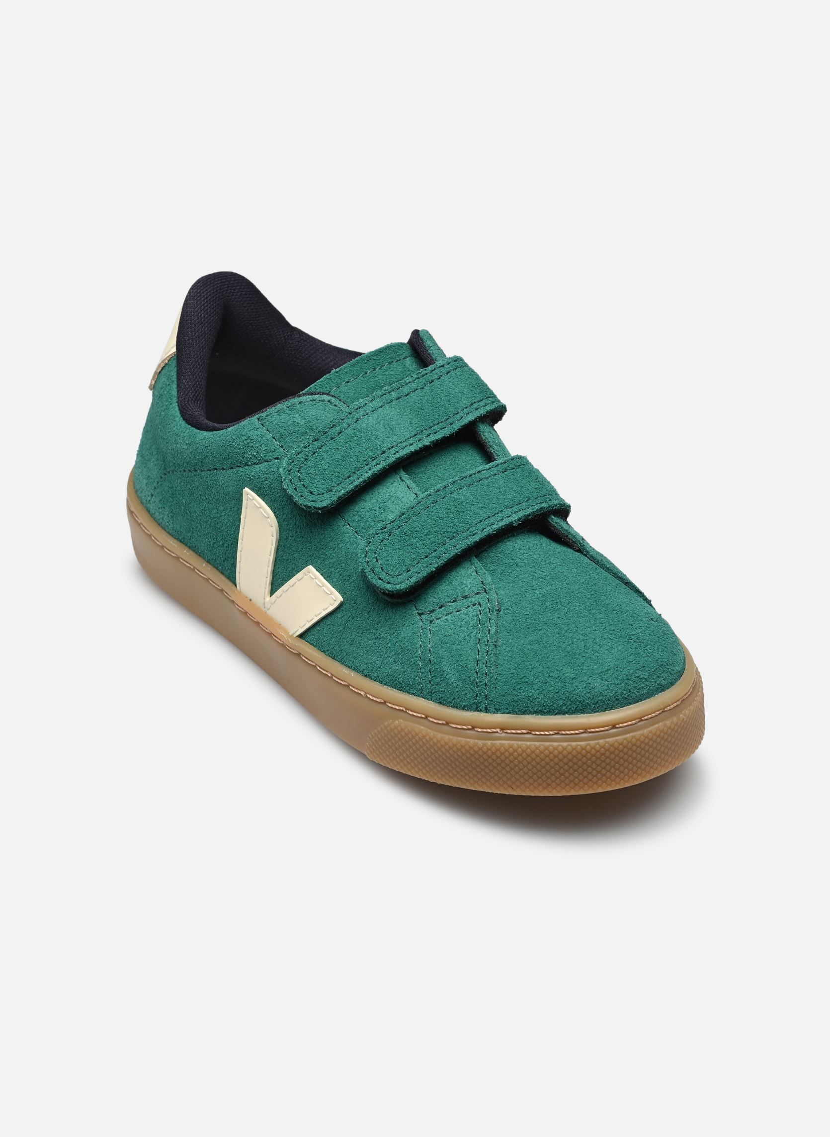 Sneakers Small Esplar Velcro Suede groen Veja Sneakers Small Esplar Velcro Suede groen GOLF_CASHEW
