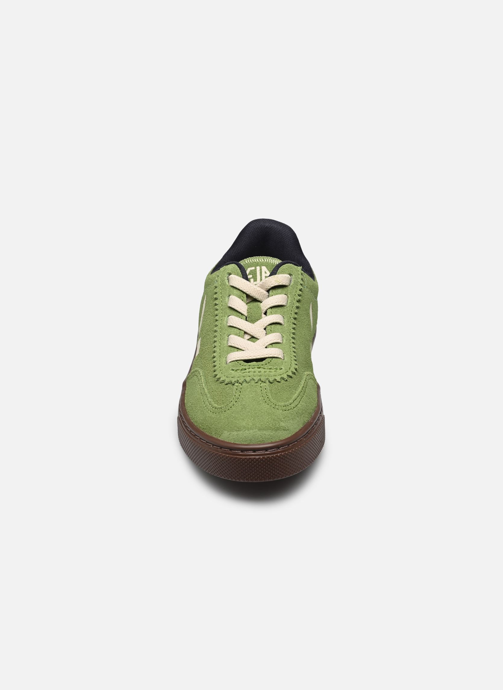 Baskets Small Volley Suede - Lacets élastiques vert Veja Baskets Small Volley Suede - Lacets élastiques vert KIWI_PIERRE_BARK
