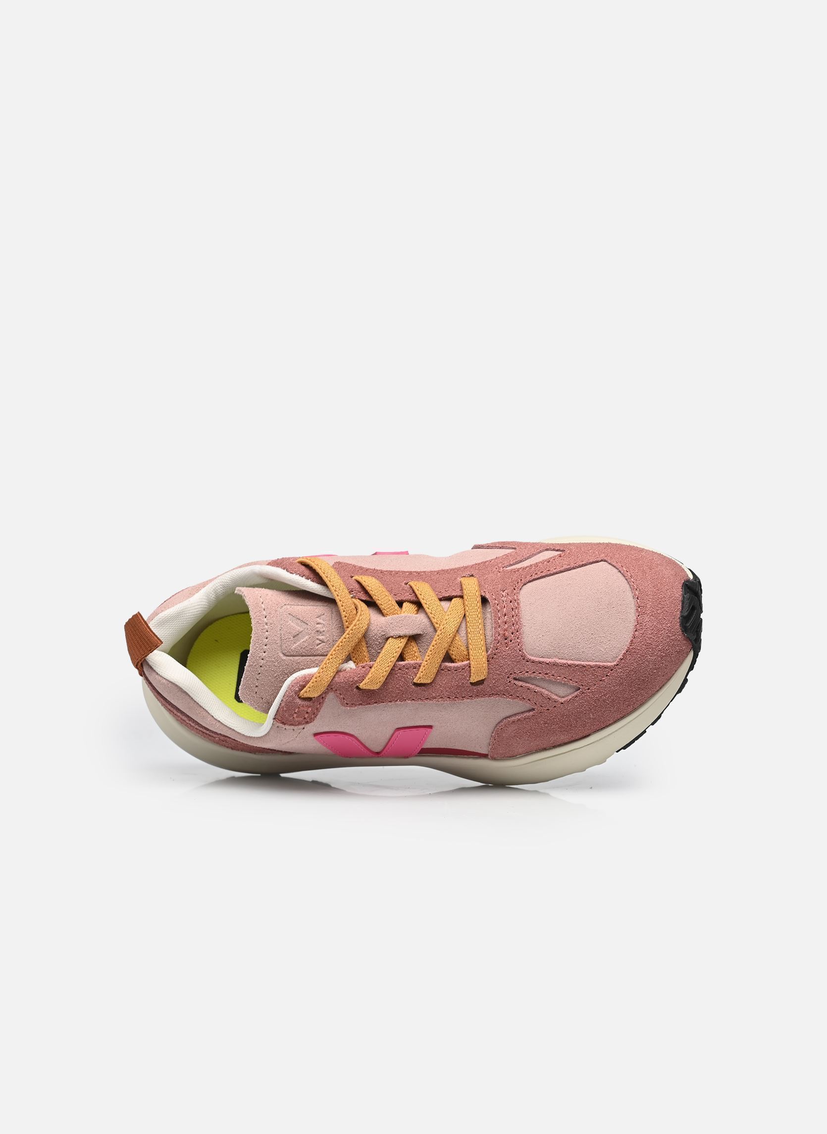 Baskets Small Canary Light Suede fille rose Veja Baskets Small Canary Light Suede fille rose BABE_MIA