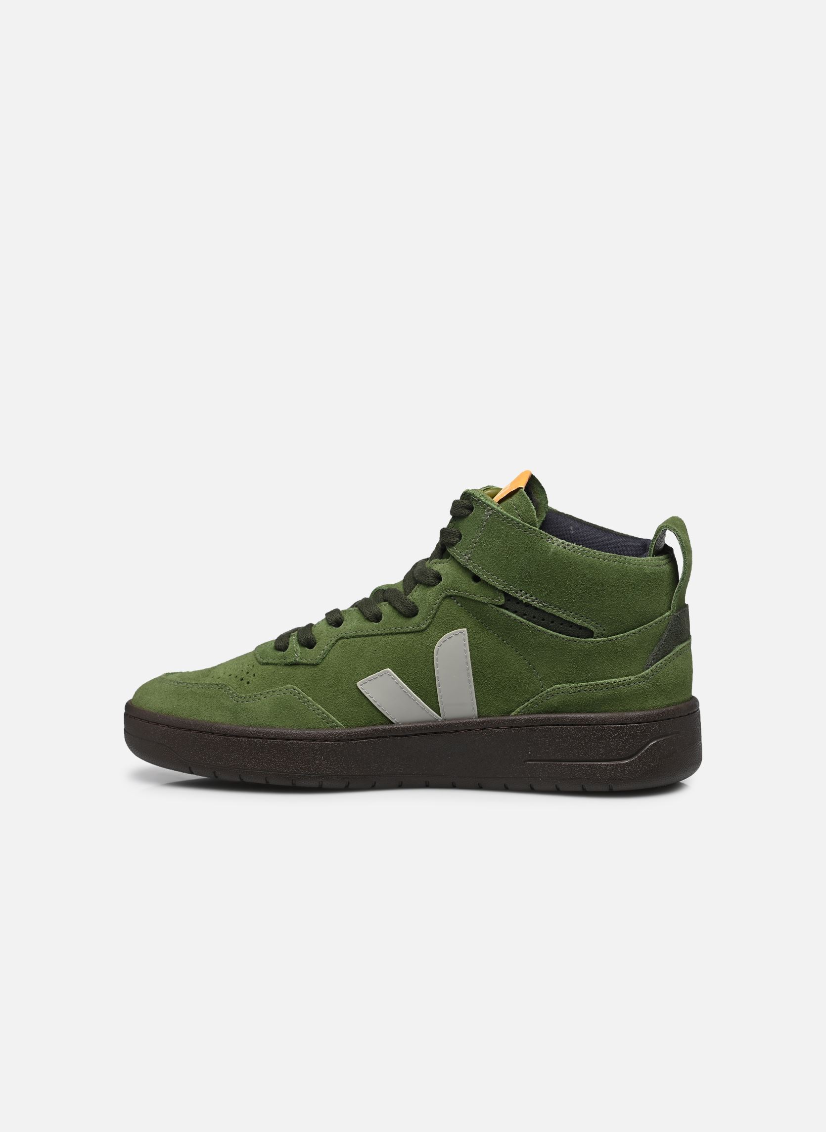 Knöchelhohe Sneaker V-95 SUEDE herren grün Veja Knöchelhohe Sneaker V-95 SUEDE herren grün MILITAR_OXFORD-GREY
