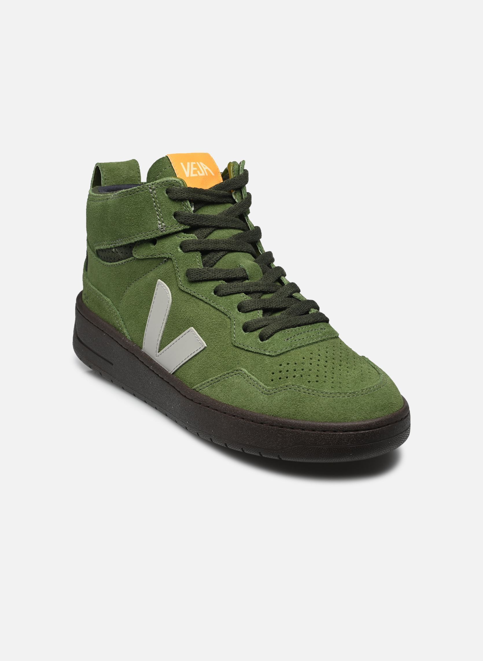 Knöchelhohe Sneaker V-95 SUEDE herren grün Veja Knöchelhohe Sneaker V-95 SUEDE herren grün MILITAR_OXFORD-GREY