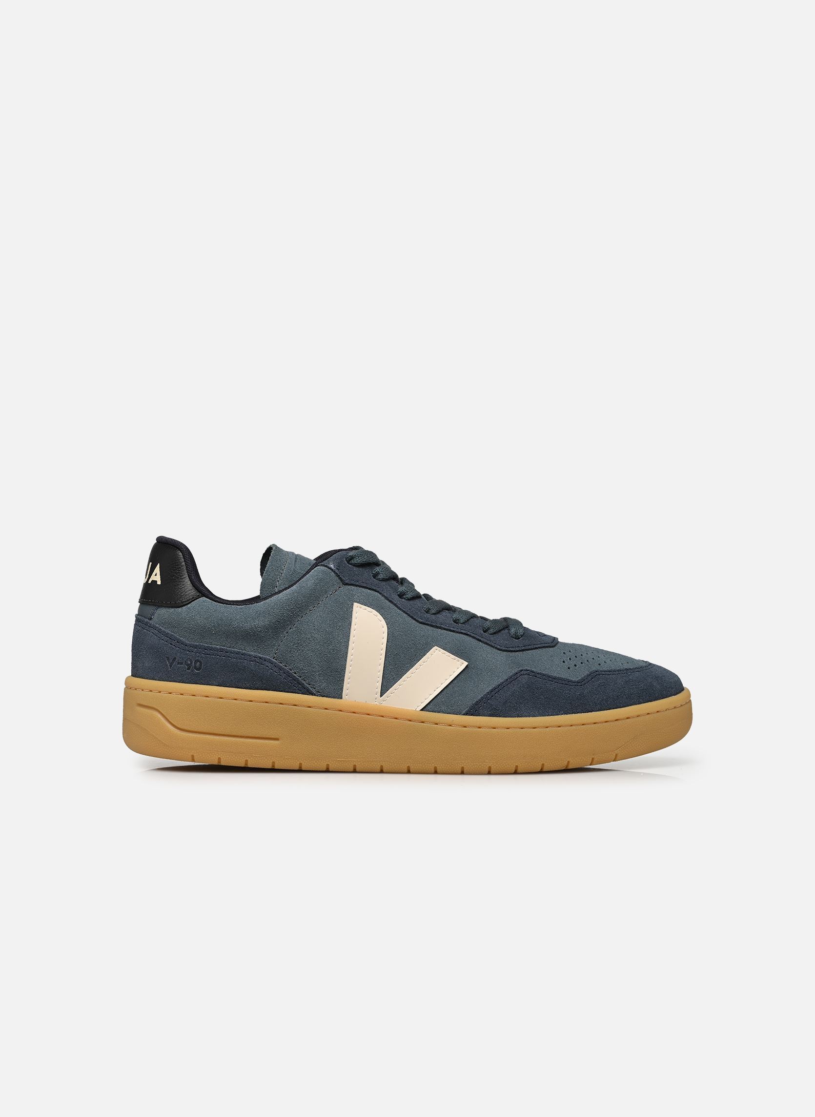 Niedrige Sneaker V-90 SUEDE herren blau Veja Niedrige Sneaker V-90 SUEDE herren blau CALIFORNIA_PIERRE