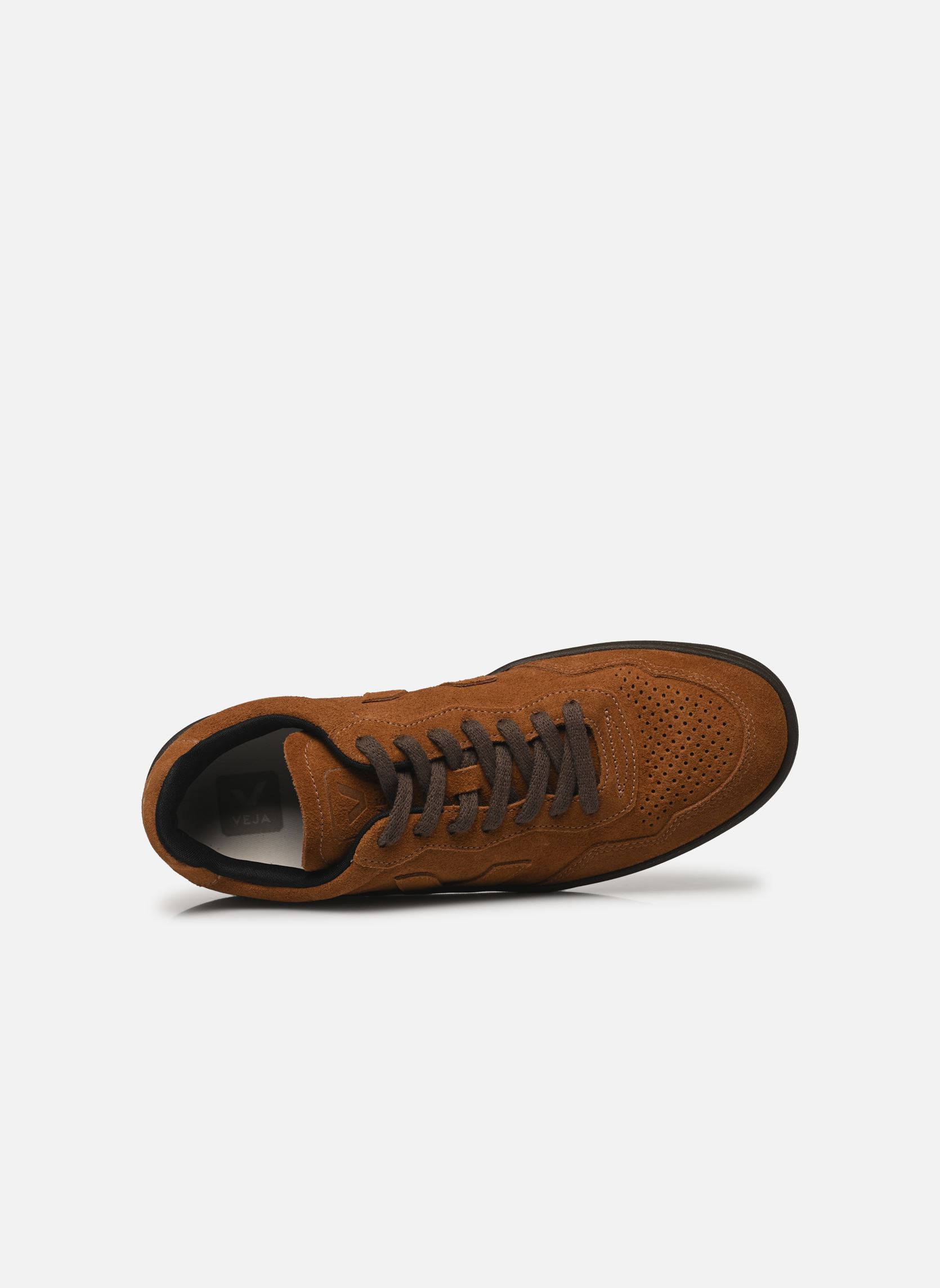 Baskets V-90 SUEDE homme marron Veja Baskets V-90 SUEDE homme marron FULL-COGNAC_EAGLE