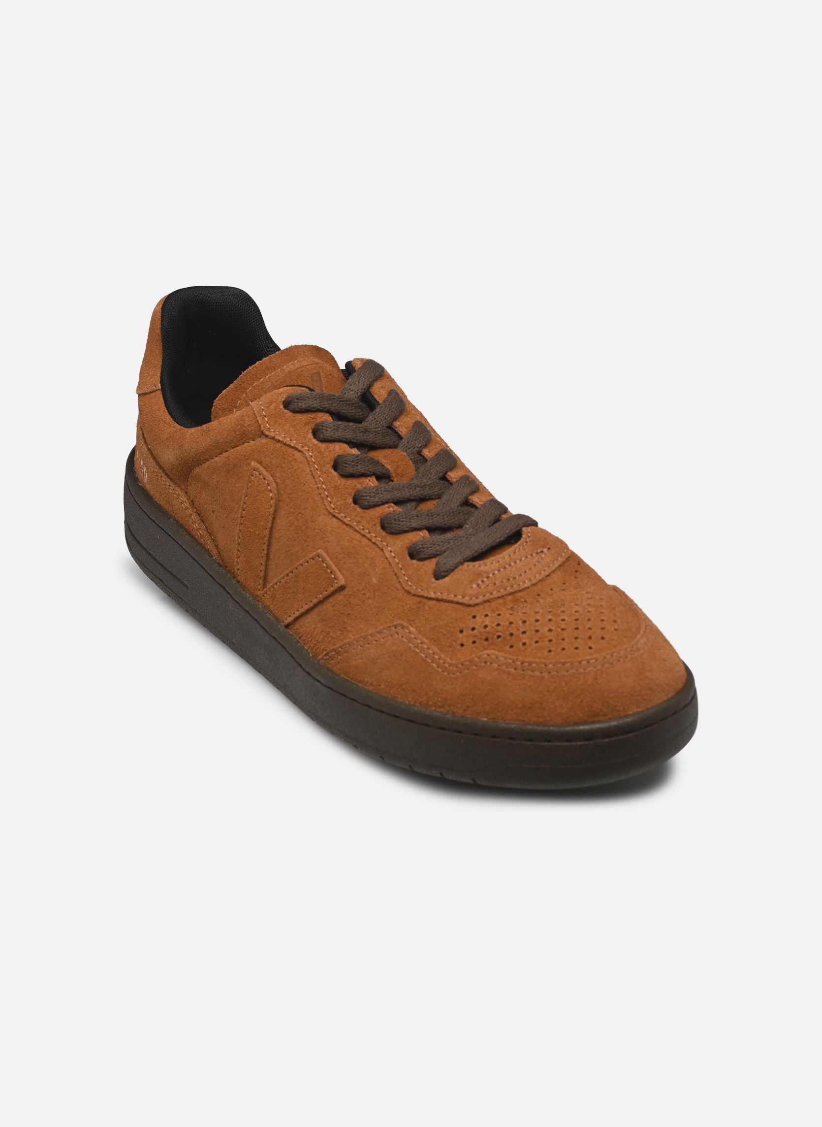 Baskets V-90 SUEDE homme marron Veja Baskets V-90 SUEDE homme marron FULL-COGNAC_EAGLE