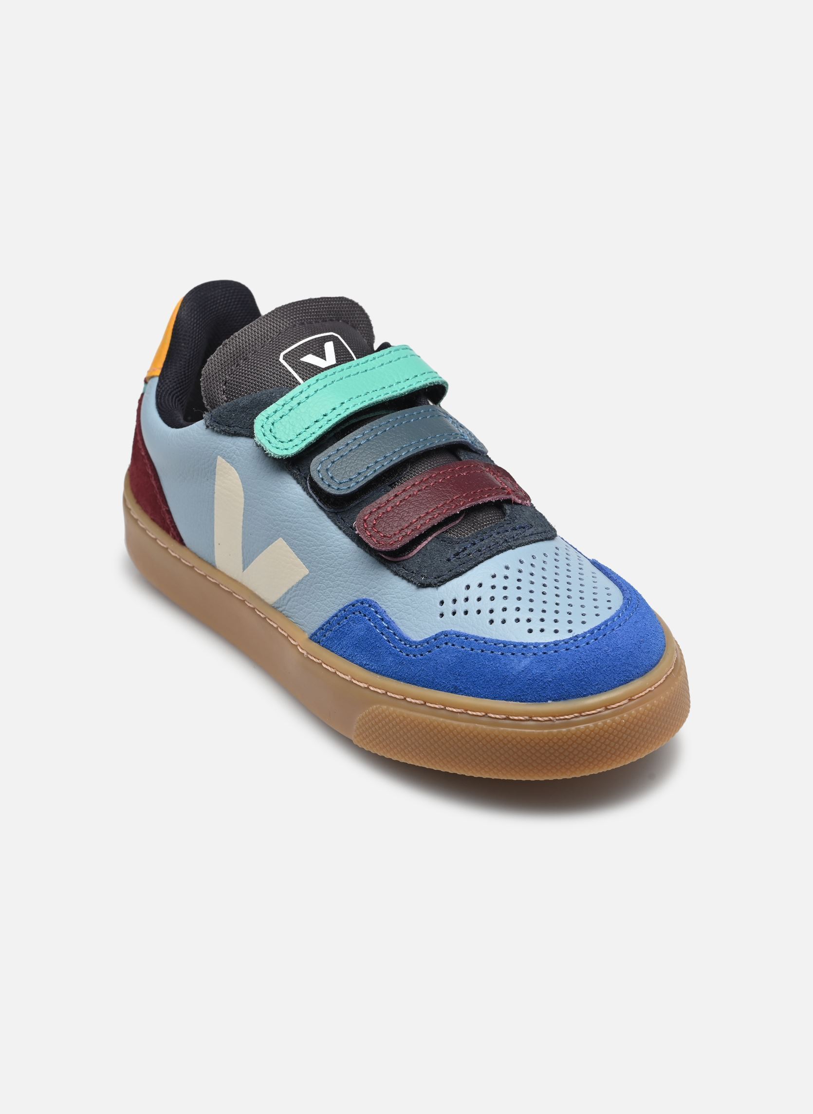 Sneakers MILK X SMALL V-90 O.T. LEATHER blauw Veja Sneakers MILK X SMALL V-90 O.T. LEATHER blauw STEEL_PIERRE