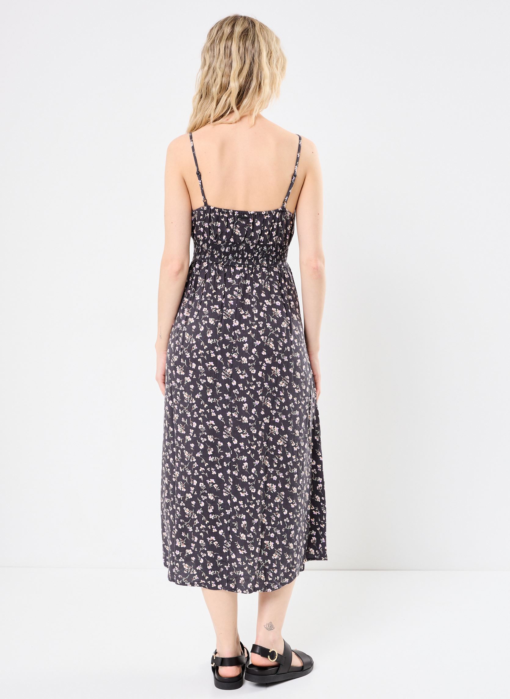 Vestidos largos Take Your Time mujer negro Billabong Vestidos largos Take Your Time mujer negro BLACK SANDS