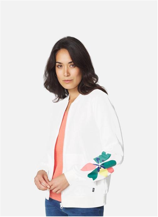 TBS Sweats à capuche Sweat NEYLAZIP ARCTIQUE femme blanc