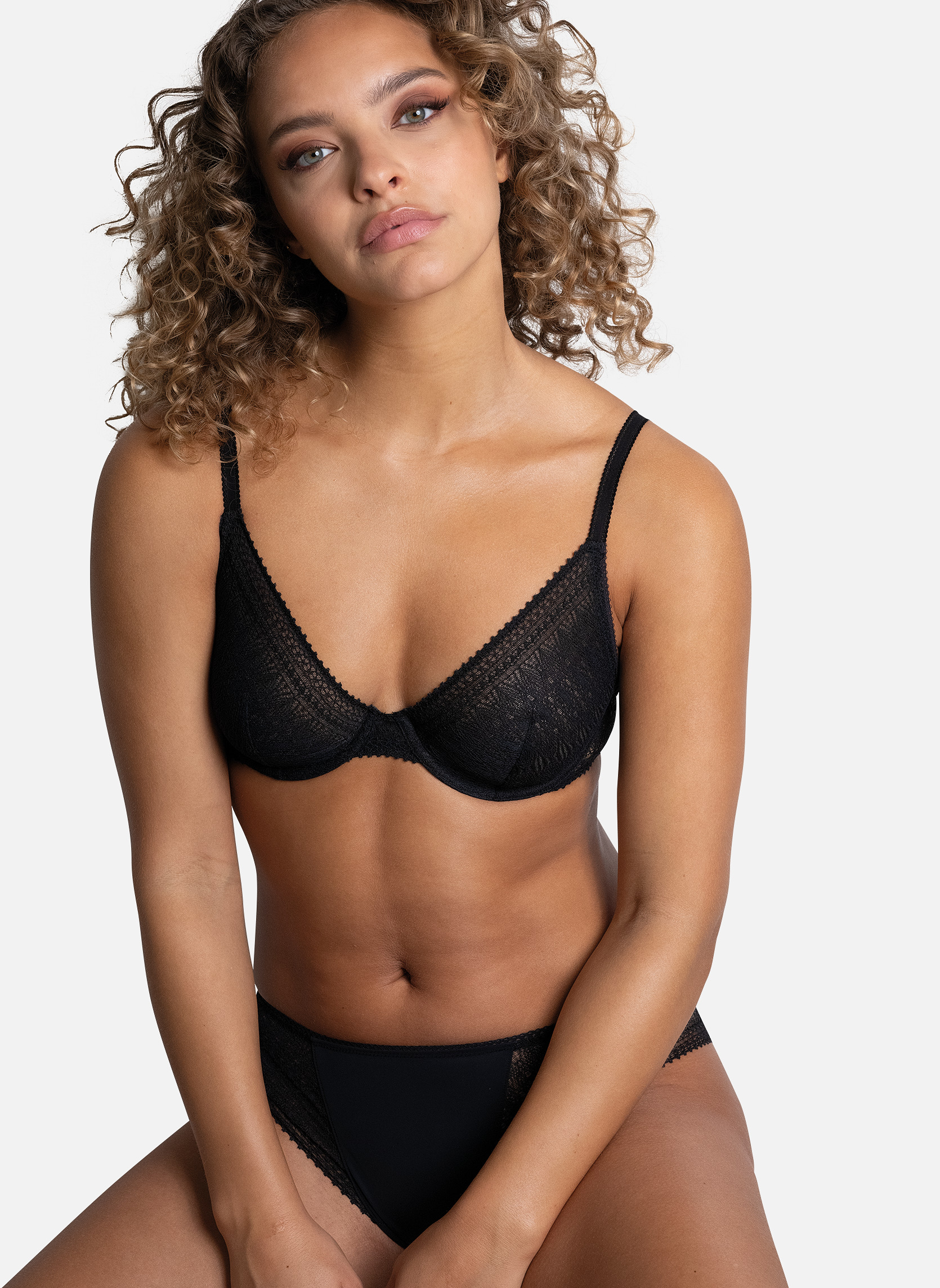Brassières LEILA femme noir Passionata Brassières LEILA femme noir Noir