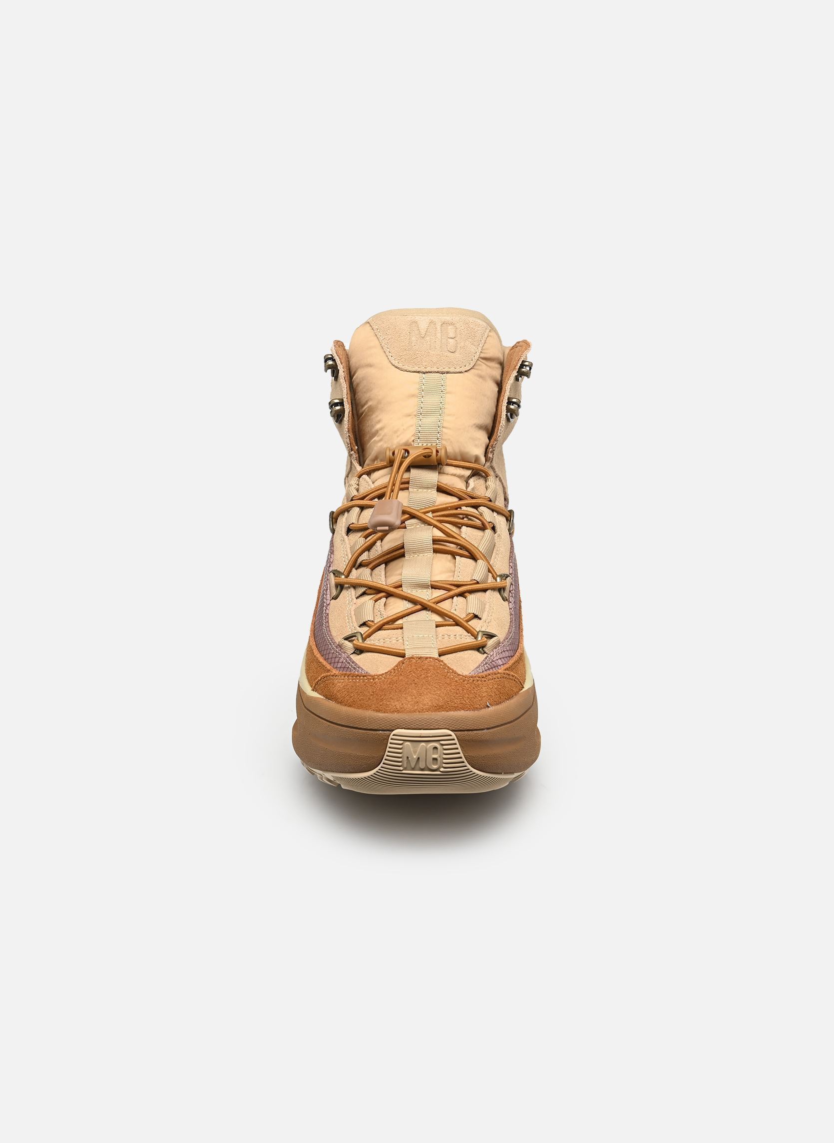 Hoge sneakers MB MOON247 XLACE MID heren bruin Moon Boot Hoge sneakers MB MOON247 XLACE MID heren bruin M034 SAFARI
