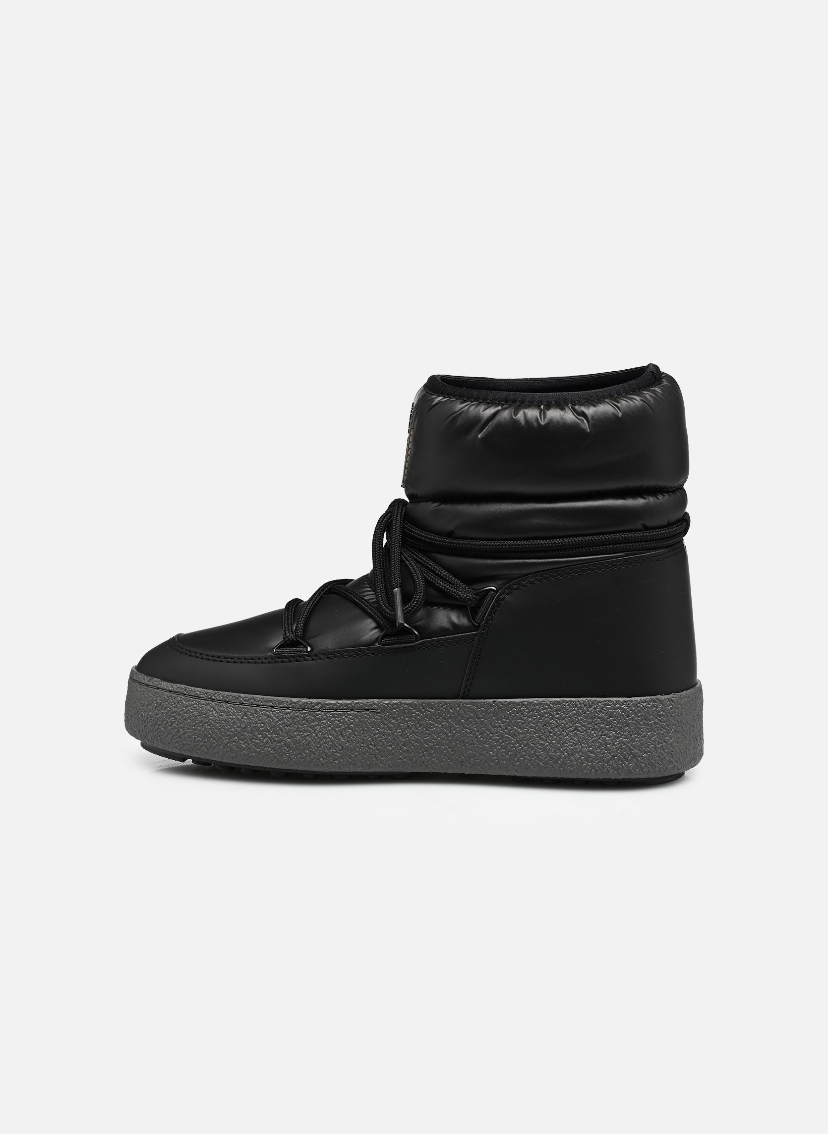 Snowboots MB LTRACK LOW NYLON WP dames zwart Moon Boot Snowboots MB LTRACK LOW NYLON WP dames zwart BLACK
