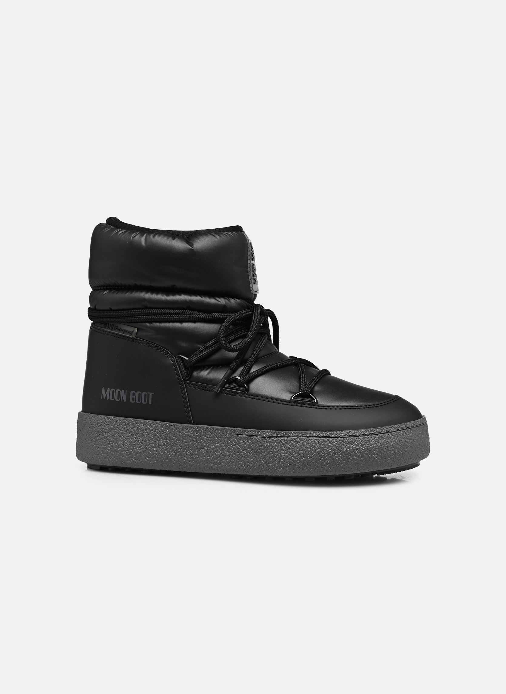 Snowboots MB LTRACK LOW NYLON WP dames zwart Moon Boot Snowboots MB LTRACK LOW NYLON WP dames zwart BLACK