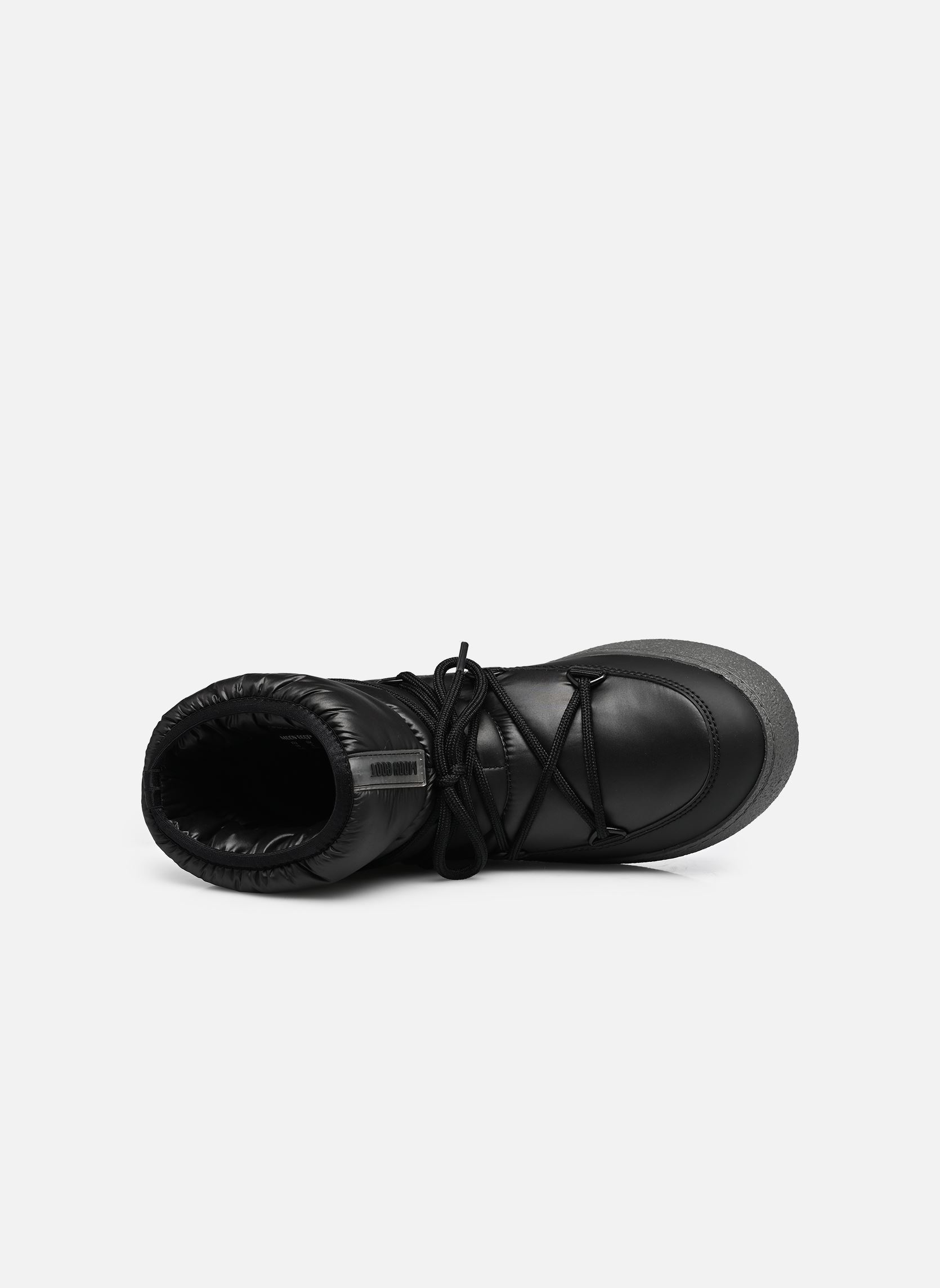 Snowboots MB LTRACK LOW NYLON WP dames zwart Moon Boot Snowboots MB LTRACK LOW NYLON WP dames zwart BLACK