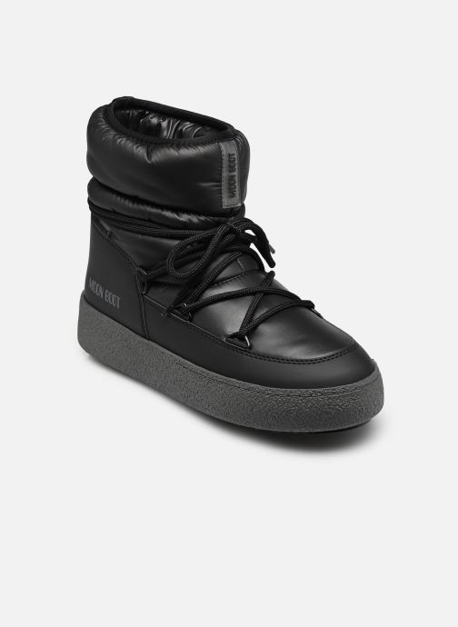 Moon Boot Snowboots MB LTRACK LOW NYLON WP dames zwart