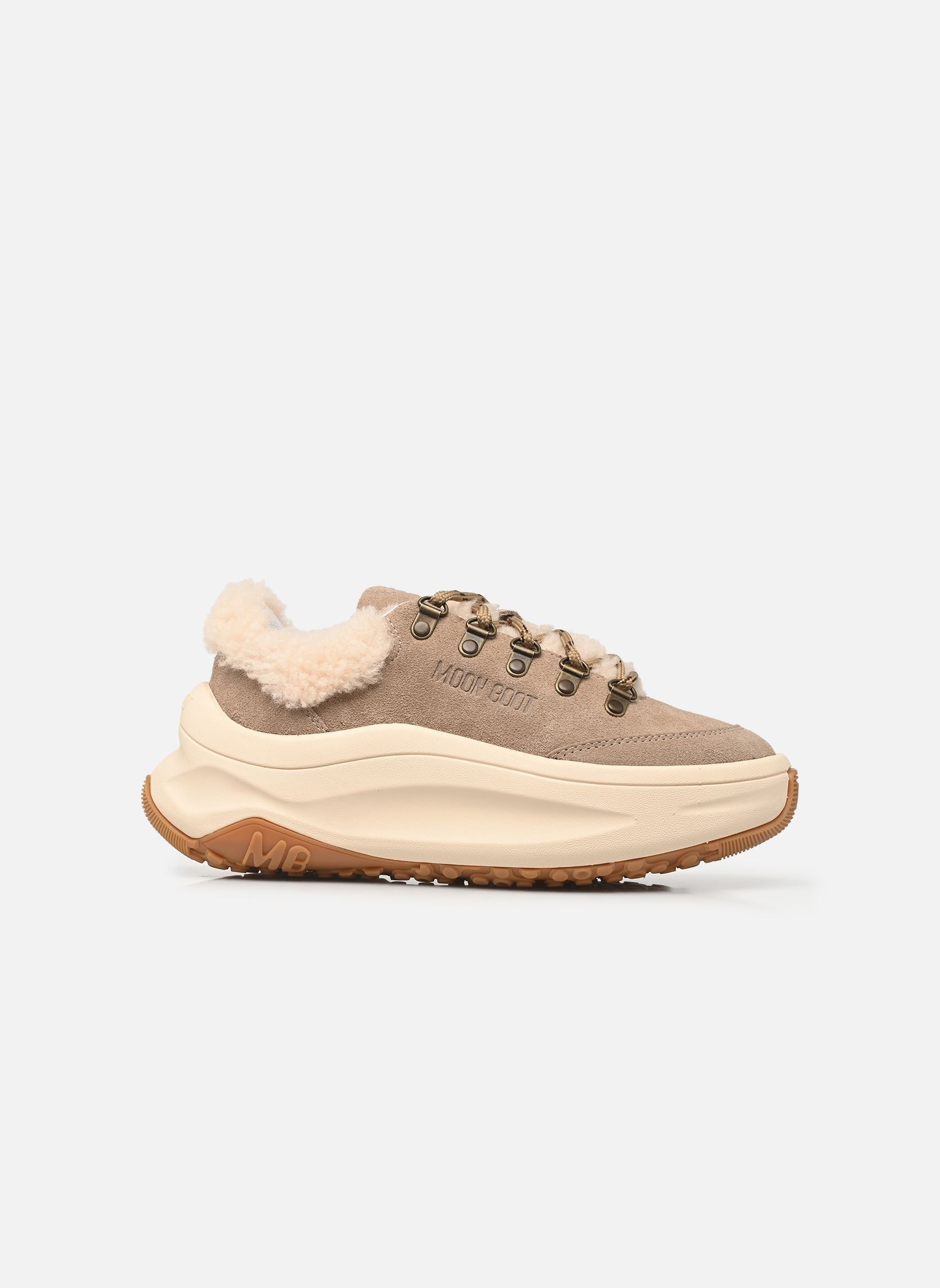 Sneakers MB MOON247 CITY SHEARLING dames beige Moon Boot Sneakers MB MOON247 CITY SHEARLING dames beige L003 SAND