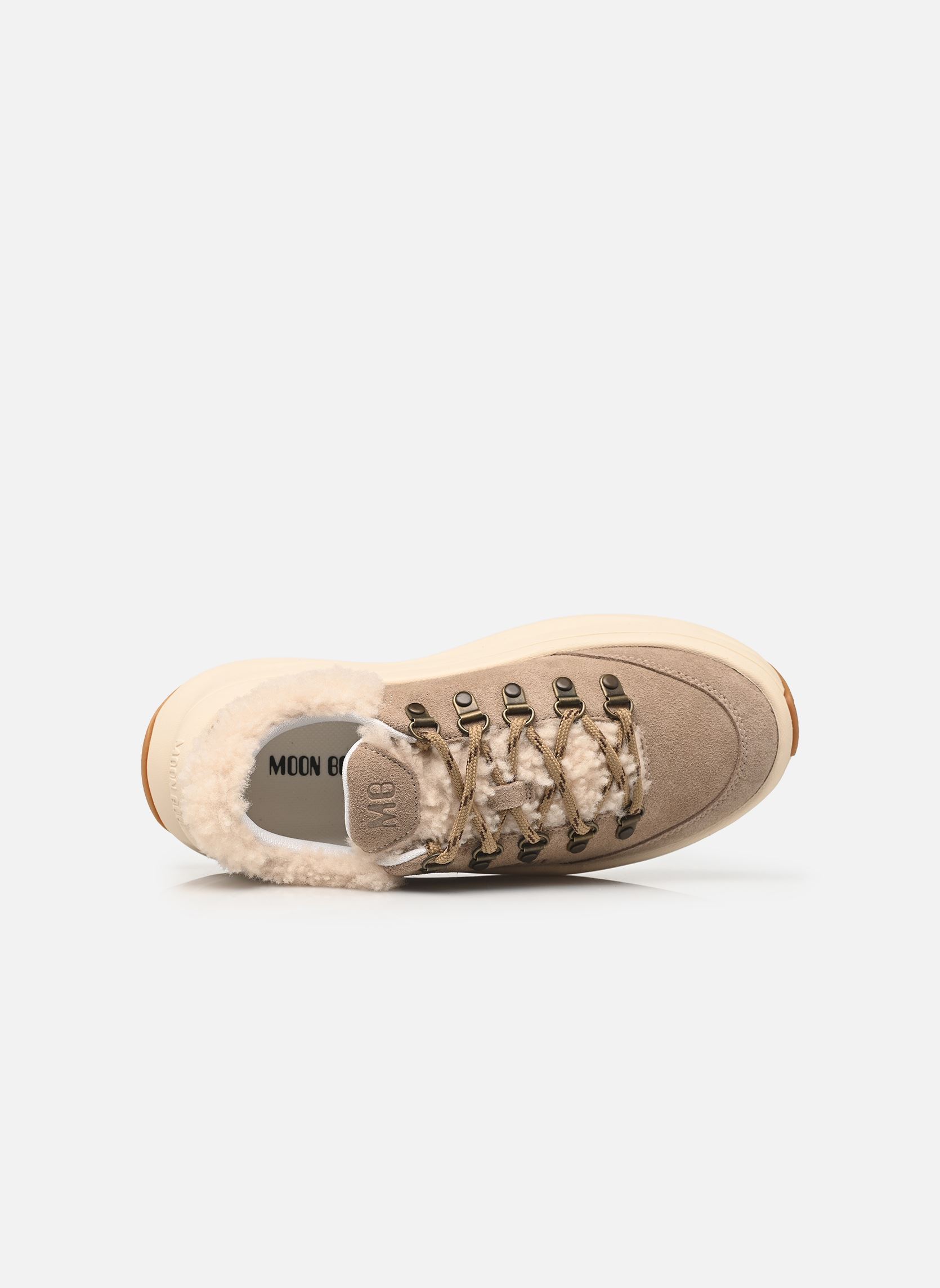 Sneakers MB MOON247 CITY SHEARLING dames beige Moon Boot Sneakers MB MOON247 CITY SHEARLING dames beige L003 SAND