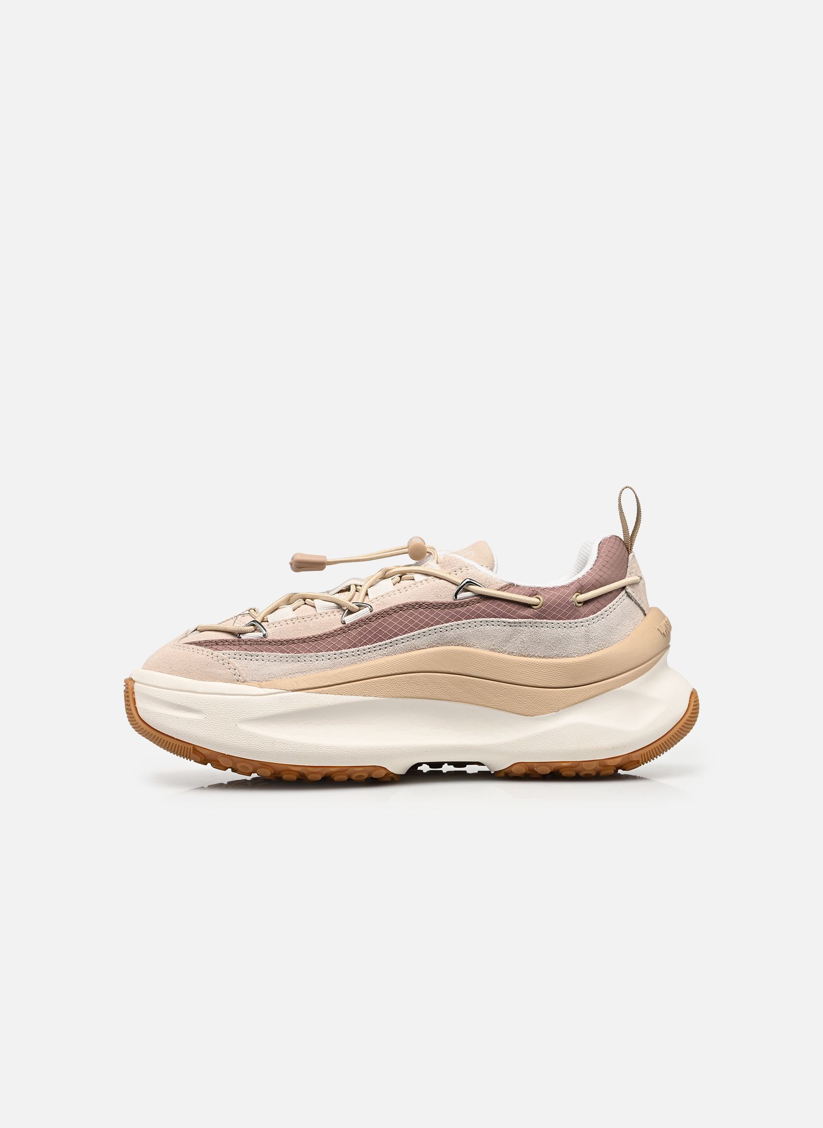 Baskets MB MOON247 XLACE femme beige Moon Boot Baskets MB MOON247 XLACE femme beige AH05 OFF WHITE/TAUPE