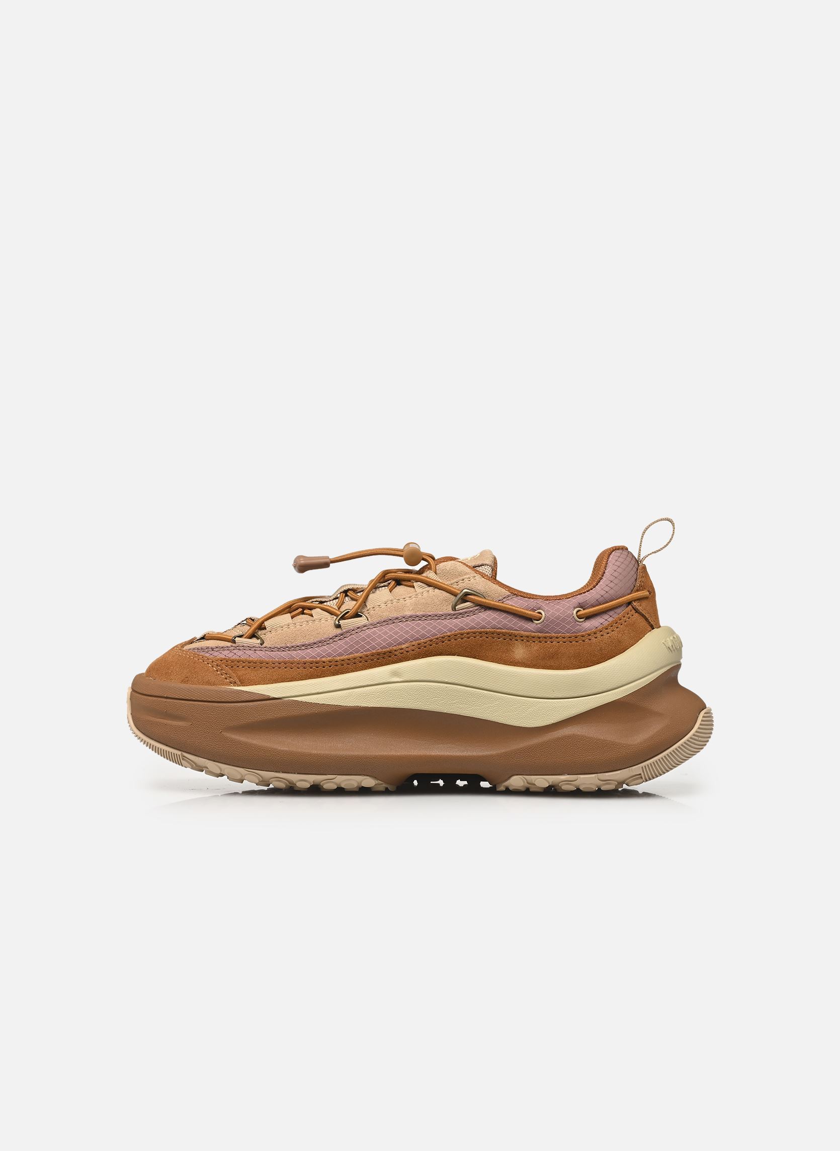 Baskets MB MOON247 XLACE femme marron Moon Boot Baskets MB MOON247 XLACE femme marron M034 SAFARI