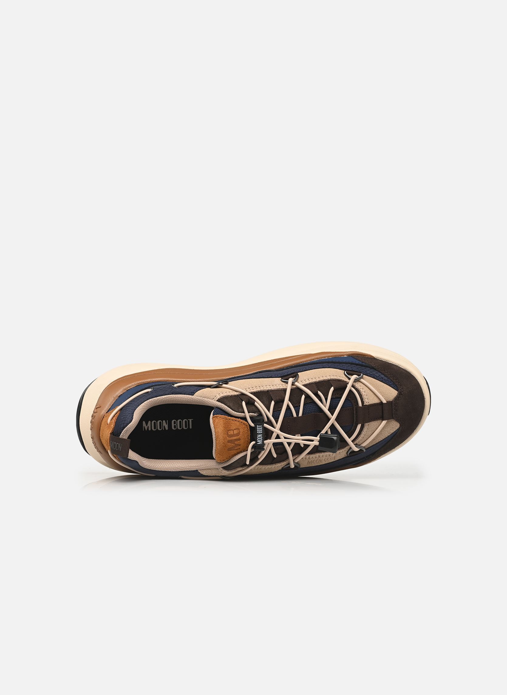 Baskets MB MOON247 XLACE M homme bleu Moon Boot Baskets MB MOON247 XLACE M homme bleu FM01 NAVY/BROWN