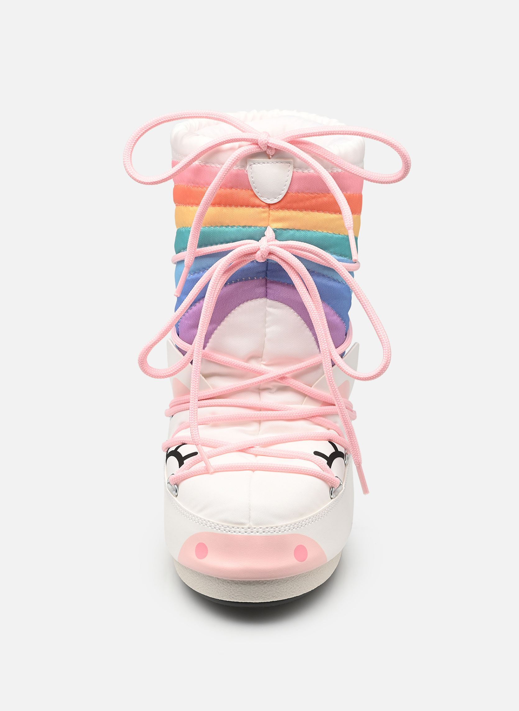 Botas de nieve MB ICON UNICORN niña blanco Moon Boot Botas de nieve MB ICON UNICORN niña blanco AV20 WHITE/MULTICOLOR
