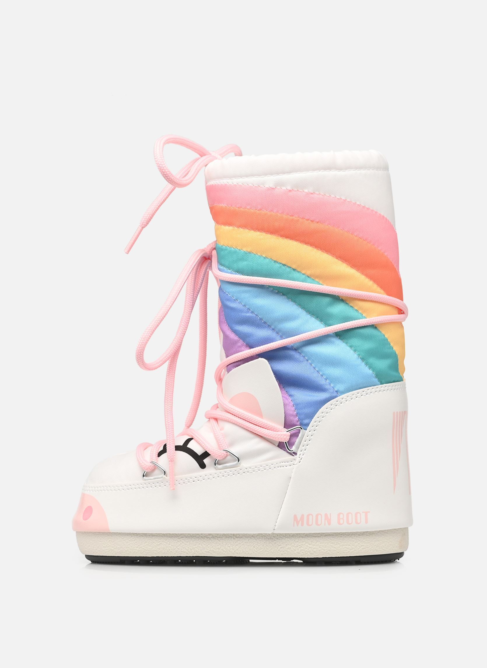 Botas de nieve MB ICON UNICORN niña blanco Moon Boot Botas de nieve MB ICON UNICORN niña blanco AV20 WHITE/MULTICOLOR