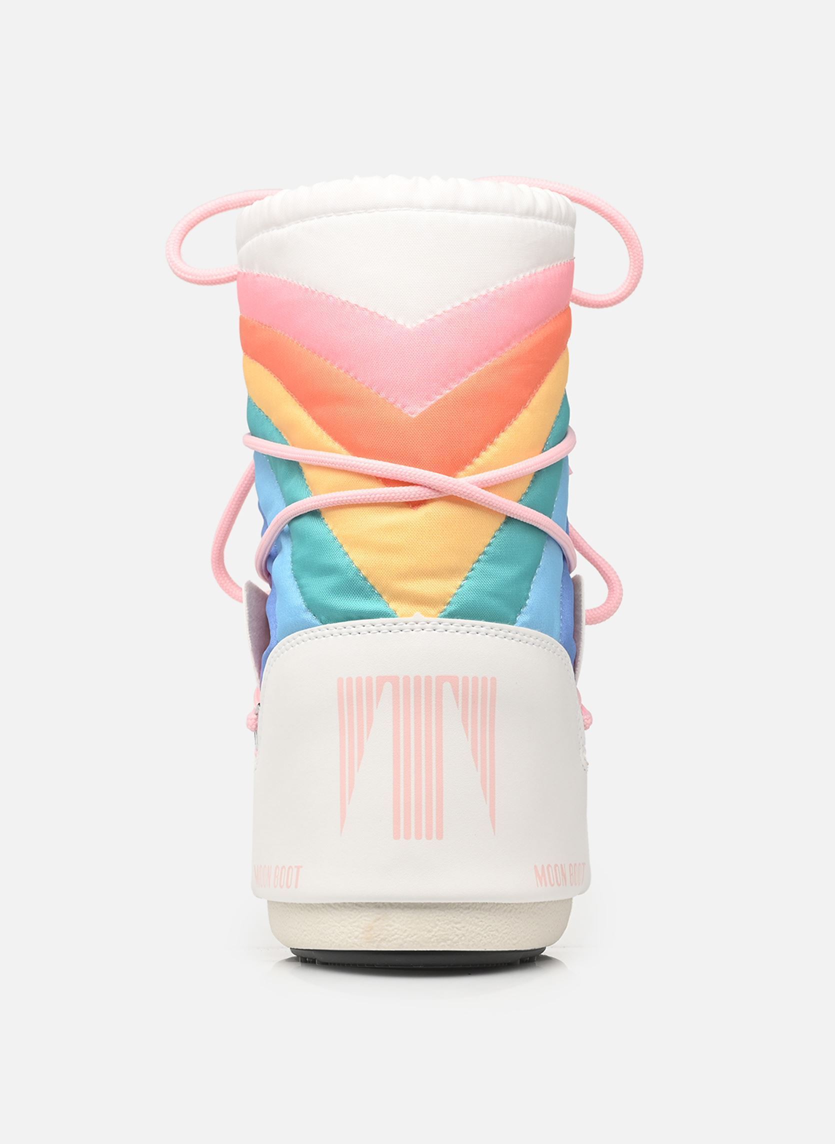 Botas de nieve MB ICON UNICORN niña blanco Moon Boot Botas de nieve MB ICON UNICORN niña blanco AV20 WHITE/MULTICOLOR