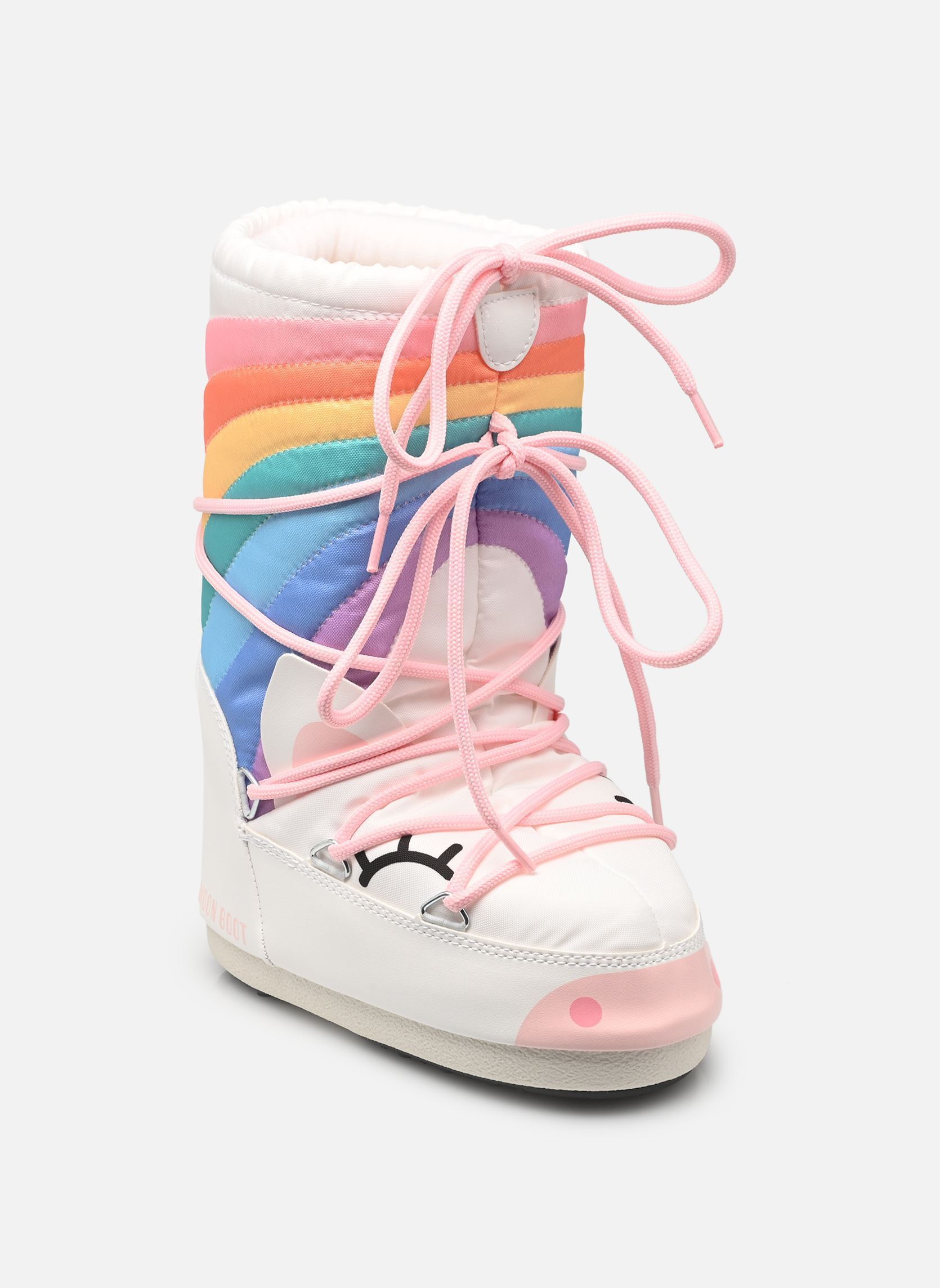 Botas de nieve MB ICON UNICORN niña blanco Moon Boot Botas de nieve MB ICON UNICORN niña blanco AV20 WHITE/MULTICOLOR