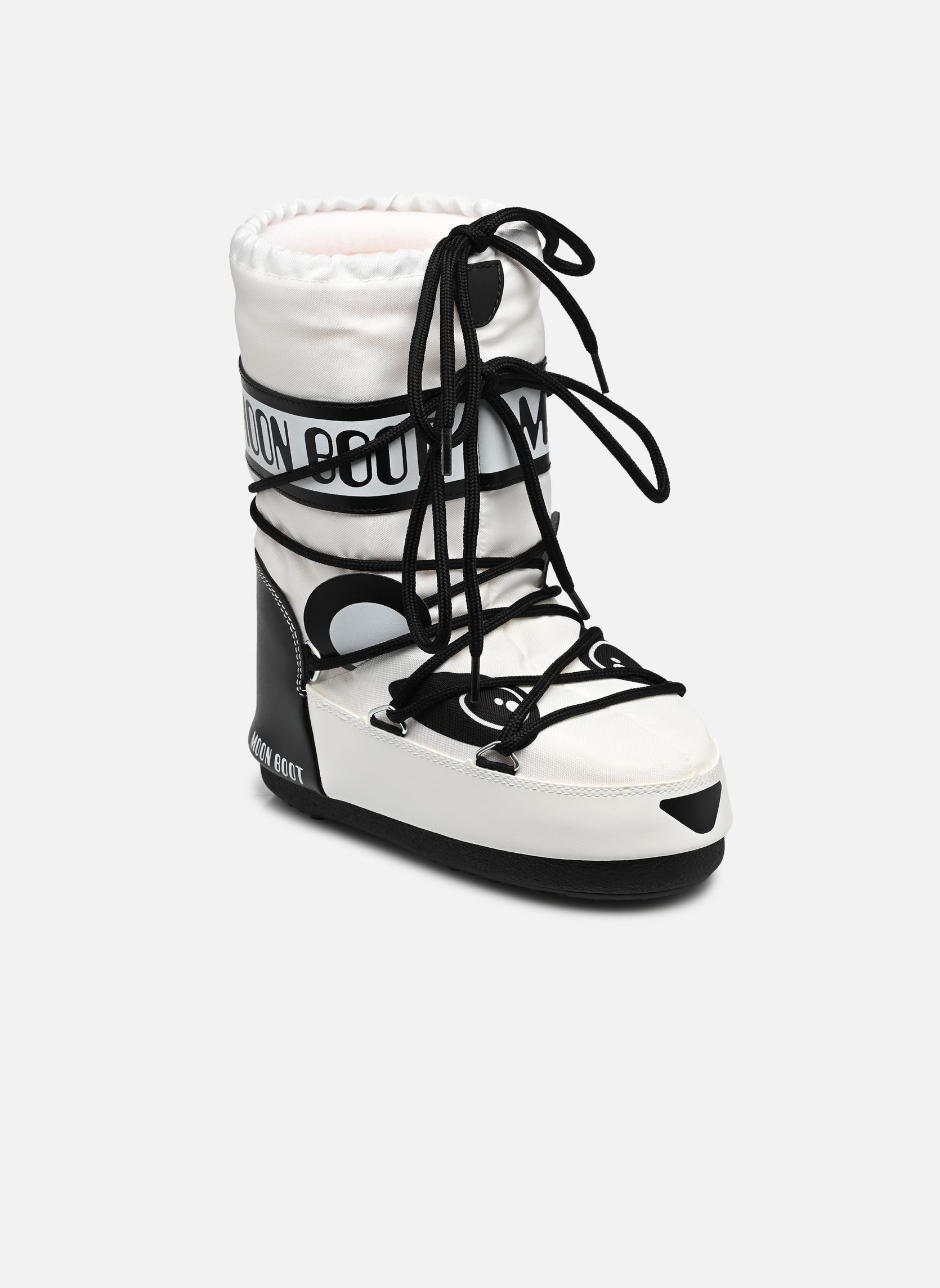 Schneestiefel MB ICON ANIMAL mädchen weiß Moon Boot Schneestiefel MB ICON ANIMAL mädchen weiß NA02 PANDA