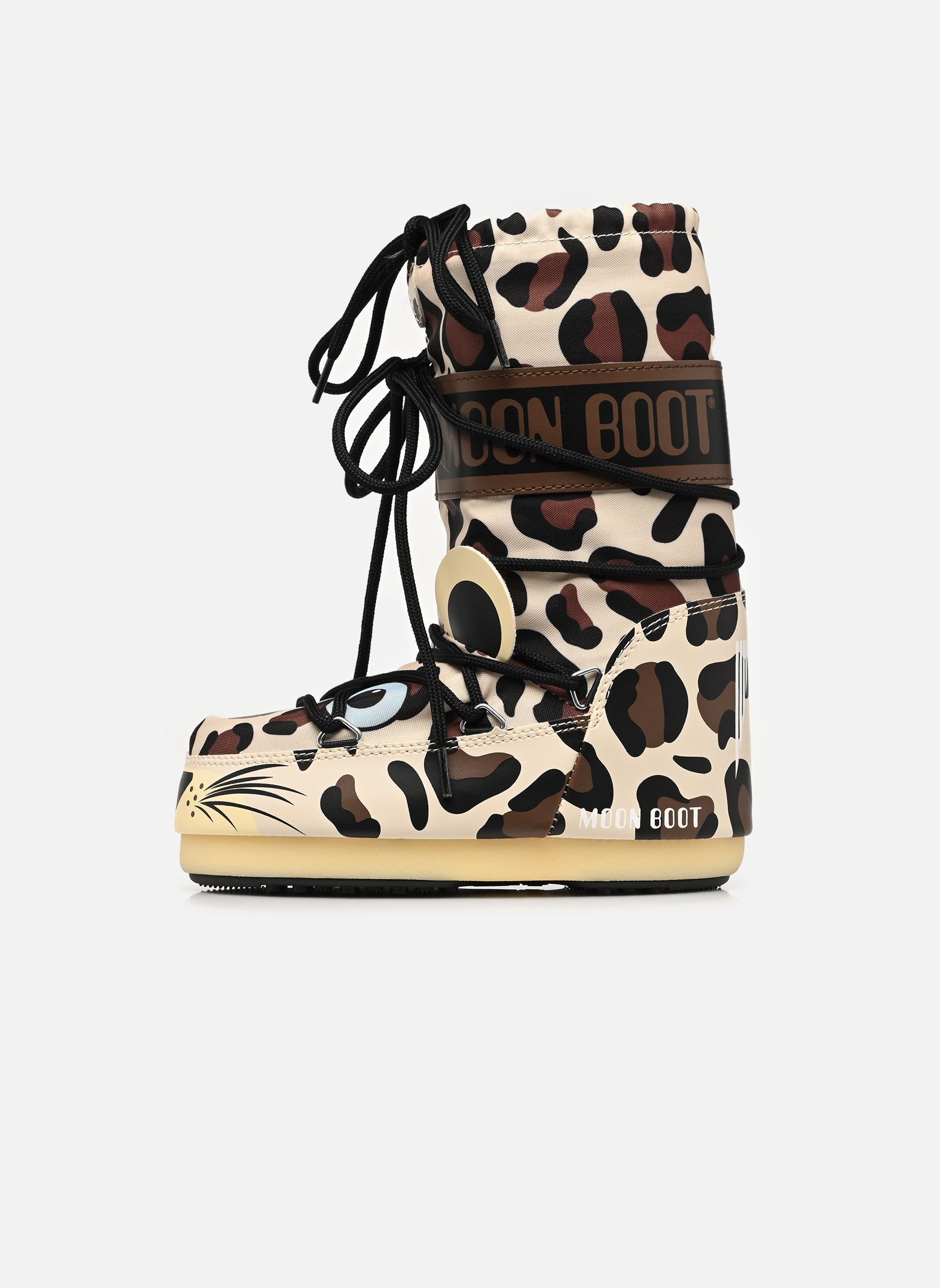 Schneestiefel MB ICON ANIMAL mädchen braun Moon Boot Schneestiefel MB ICON ANIMAL mädchen braun V010 LEOPARD