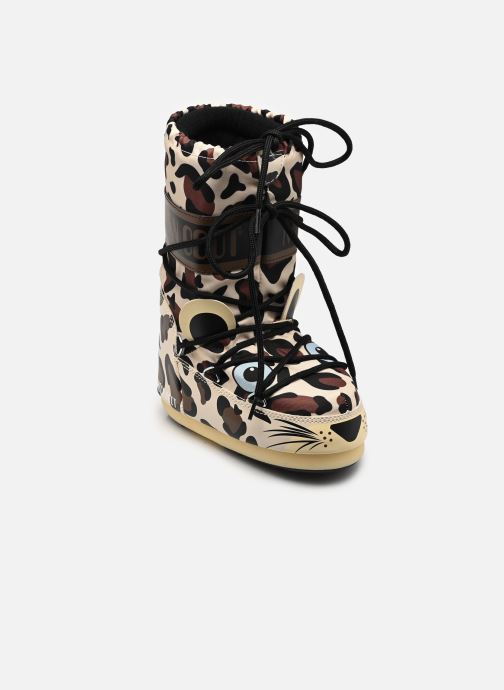 Moon Boot Bottes de neige MB ICON ANIMAL fille marron