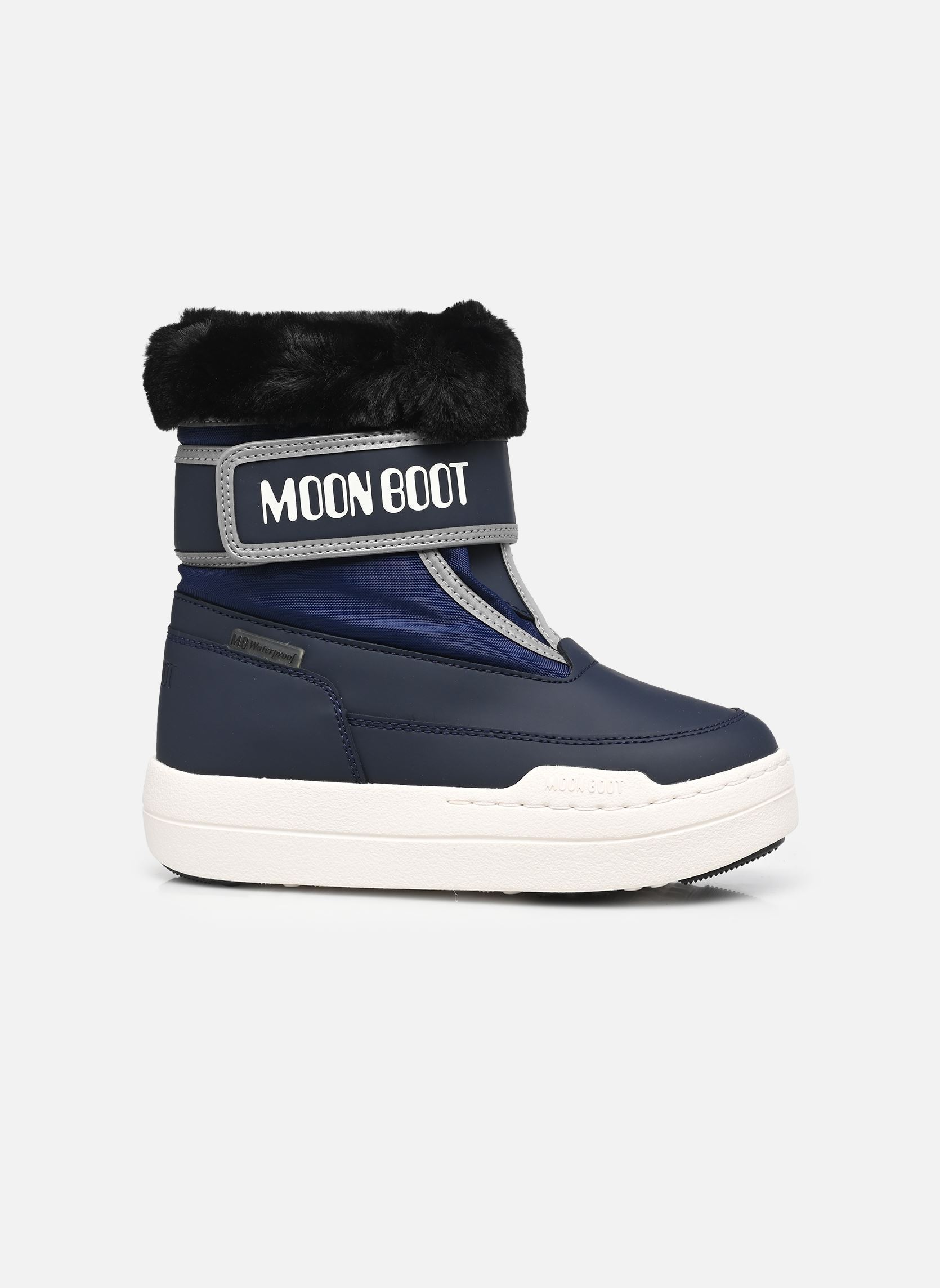 Bottes de neige MB JR PARK STRAP garçon bleu Moon Boot Bottes de neige MB JR PARK STRAP garçon bleu F003 BLUE