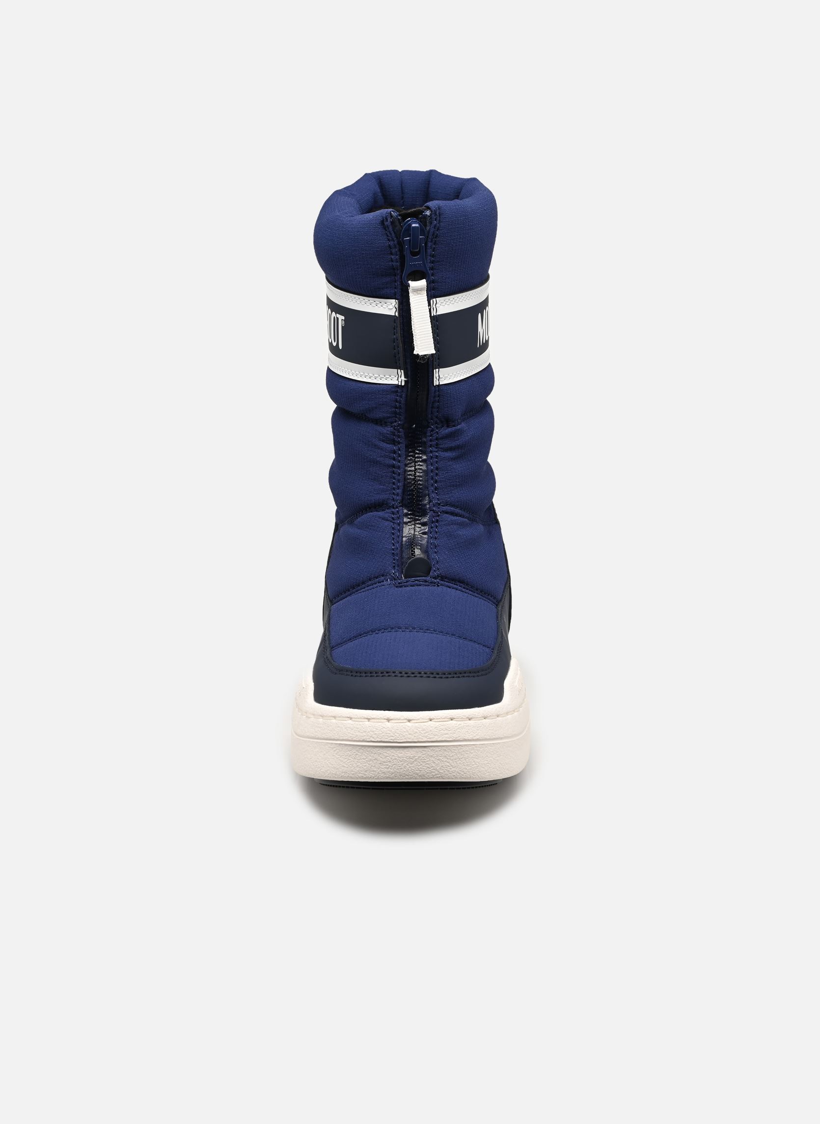 Snowboots MB JR PARK ZIP HIGH WP jongens blauw Moon Boot Snowboots MB JR PARK ZIP HIGH WP jongens blauw F017 BLUE NAVY