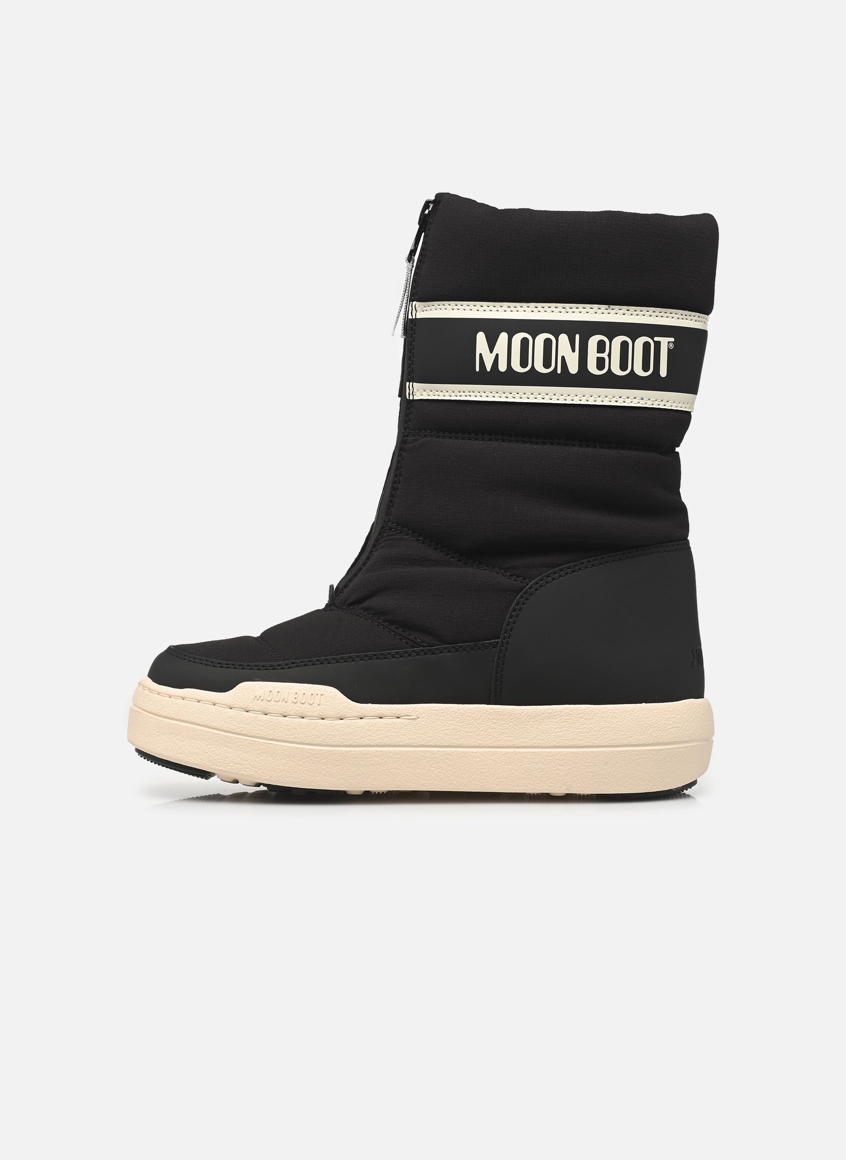 Bottes de neige MB JR PARK ZIP HIGH WP noir Moon Boot Bottes de neige MB JR PARK ZIP HIGH WP noir N001 BLACK