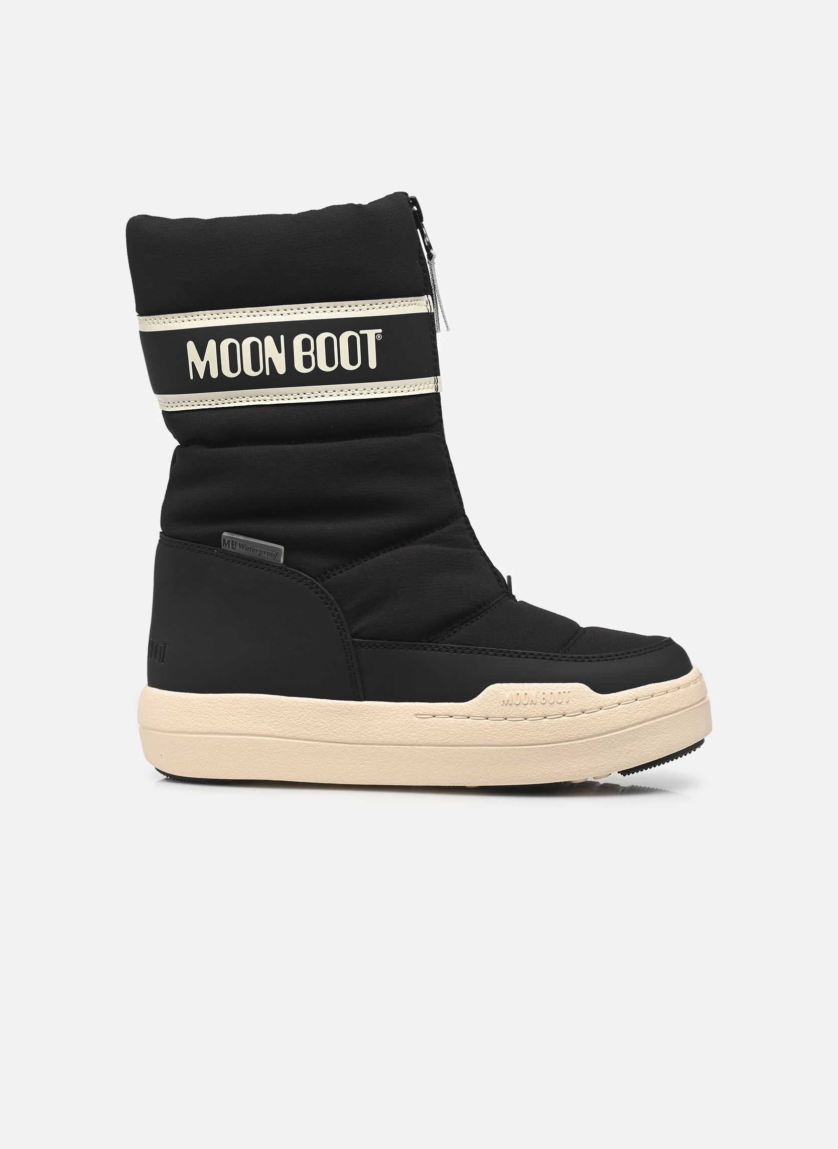 Bottes de neige MB JR PARK ZIP HIGH WP noir Moon Boot Bottes de neige MB JR PARK ZIP HIGH WP noir N001 BLACK