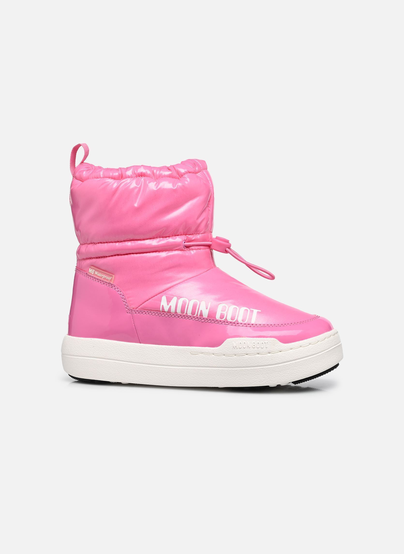 Snowboots MB JR PARK TUBE MID GLITTER WP meisjes roze Moon Boot Snowboots MB JR PARK TUBE MID GLITTER WP meisjes roze J001 PINK