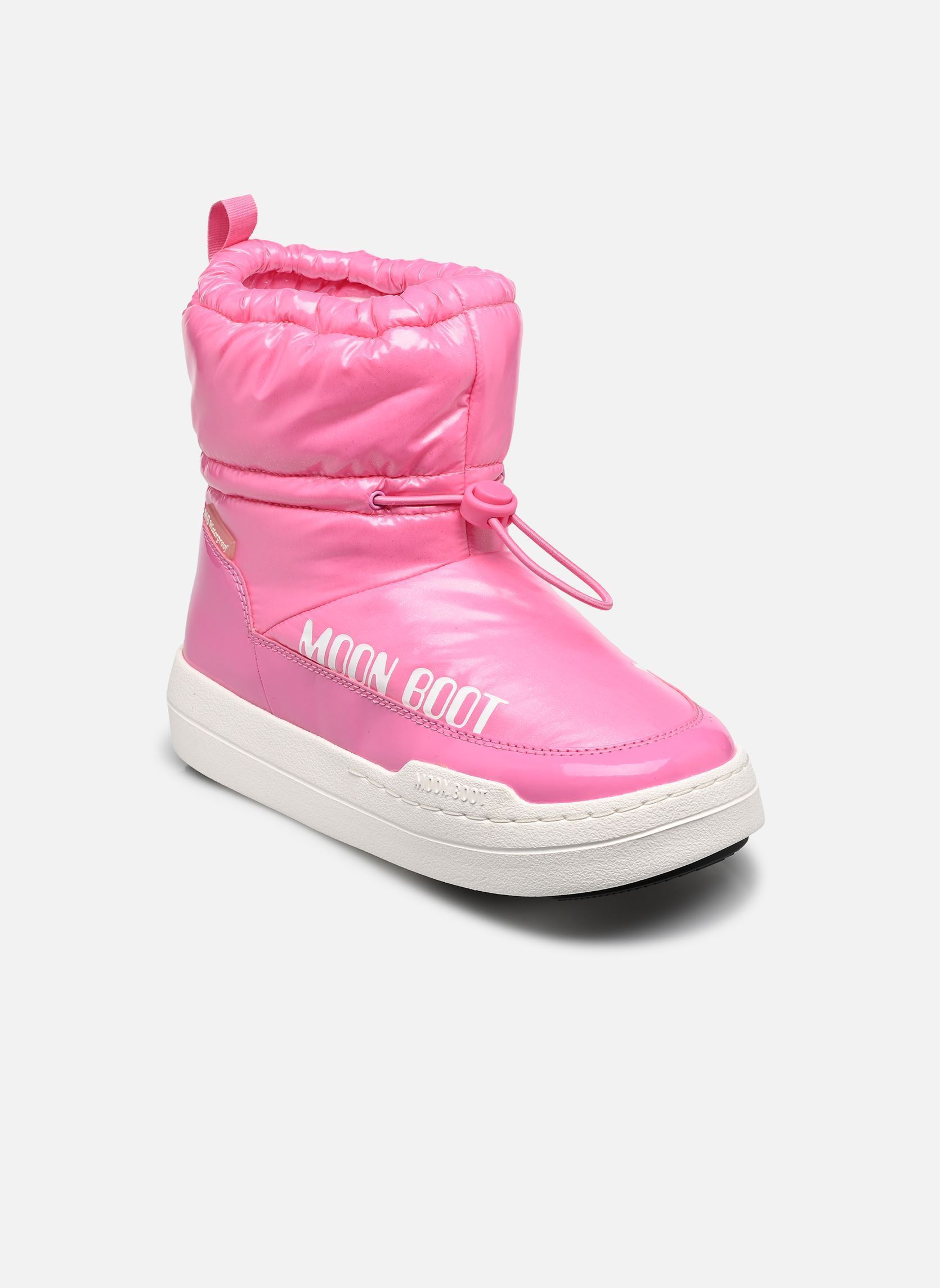 Snowboots MB JR PARK TUBE MID GLITTER WP meisjes roze Moon Boot Snowboots MB JR PARK TUBE MID GLITTER WP meisjes roze J001 PINK