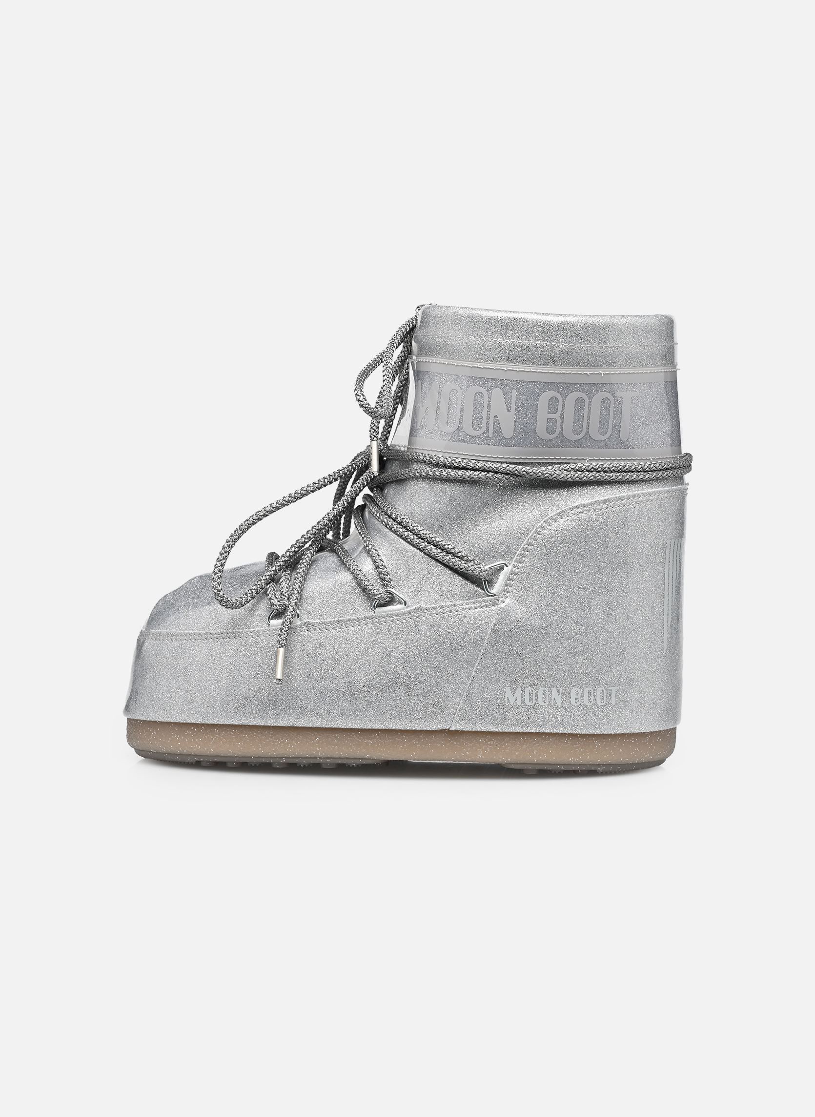 Snowboots MB ICON LOW GLITTER dames zilver Moon Boot Snowboots MB ICON LOW GLITTER dames zilver H001 SILVER