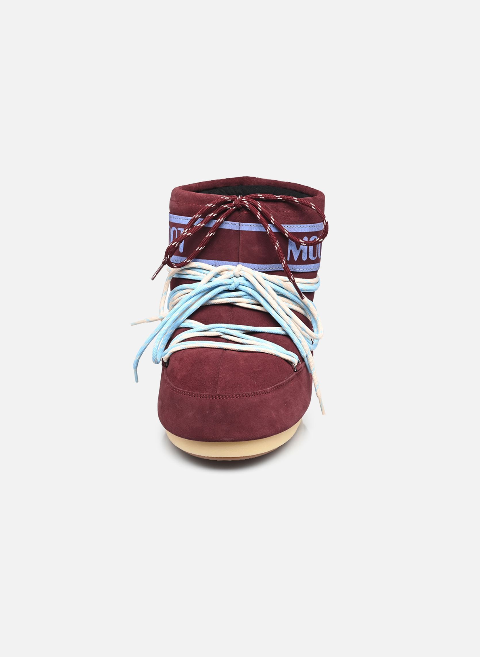 Snowboots MB ICON LOW SUEDE LACES dames bordeaux Moon Boot Snowboots MB ICON LOW SUEDE LACES dames bordeaux D013 BURGUNDY