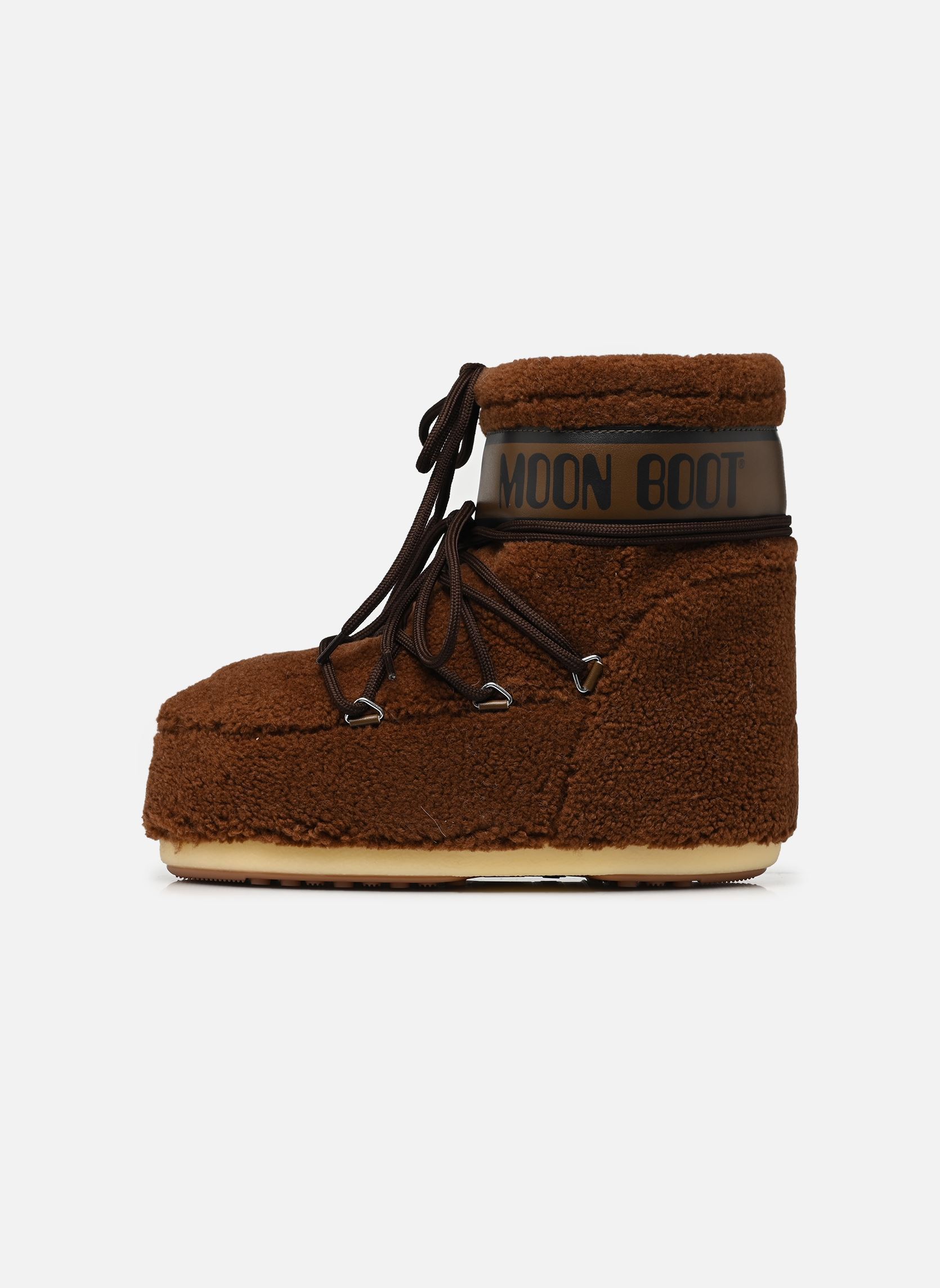 Bottes de neige MB ICON LOW FLEECE femme marron Moon Boot Bottes de neige MB ICON LOW FLEECE femme marron BROWN