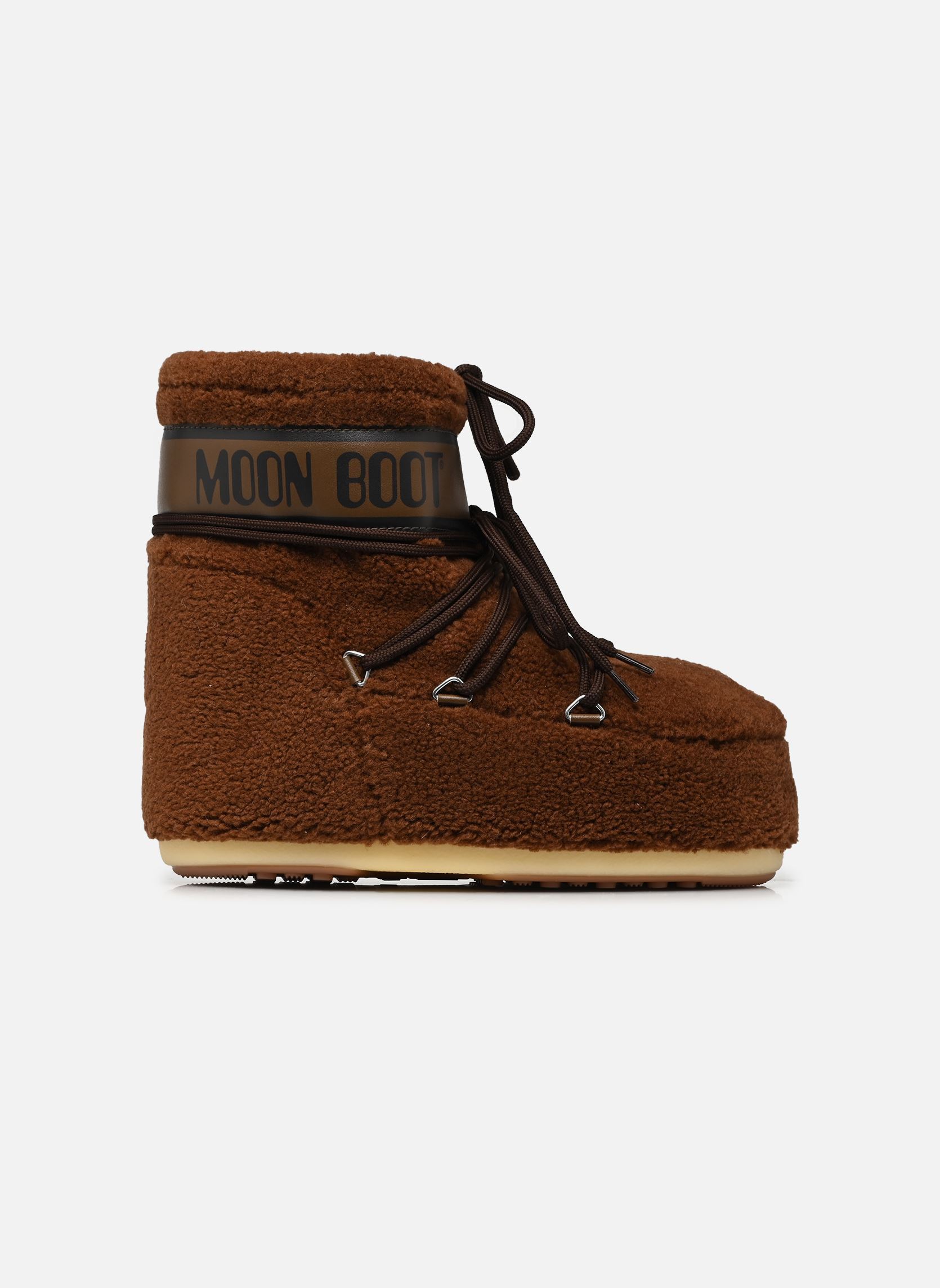 Bottes de neige MB ICON LOW FLEECE femme marron Moon Boot Bottes de neige MB ICON LOW FLEECE femme marron BROWN